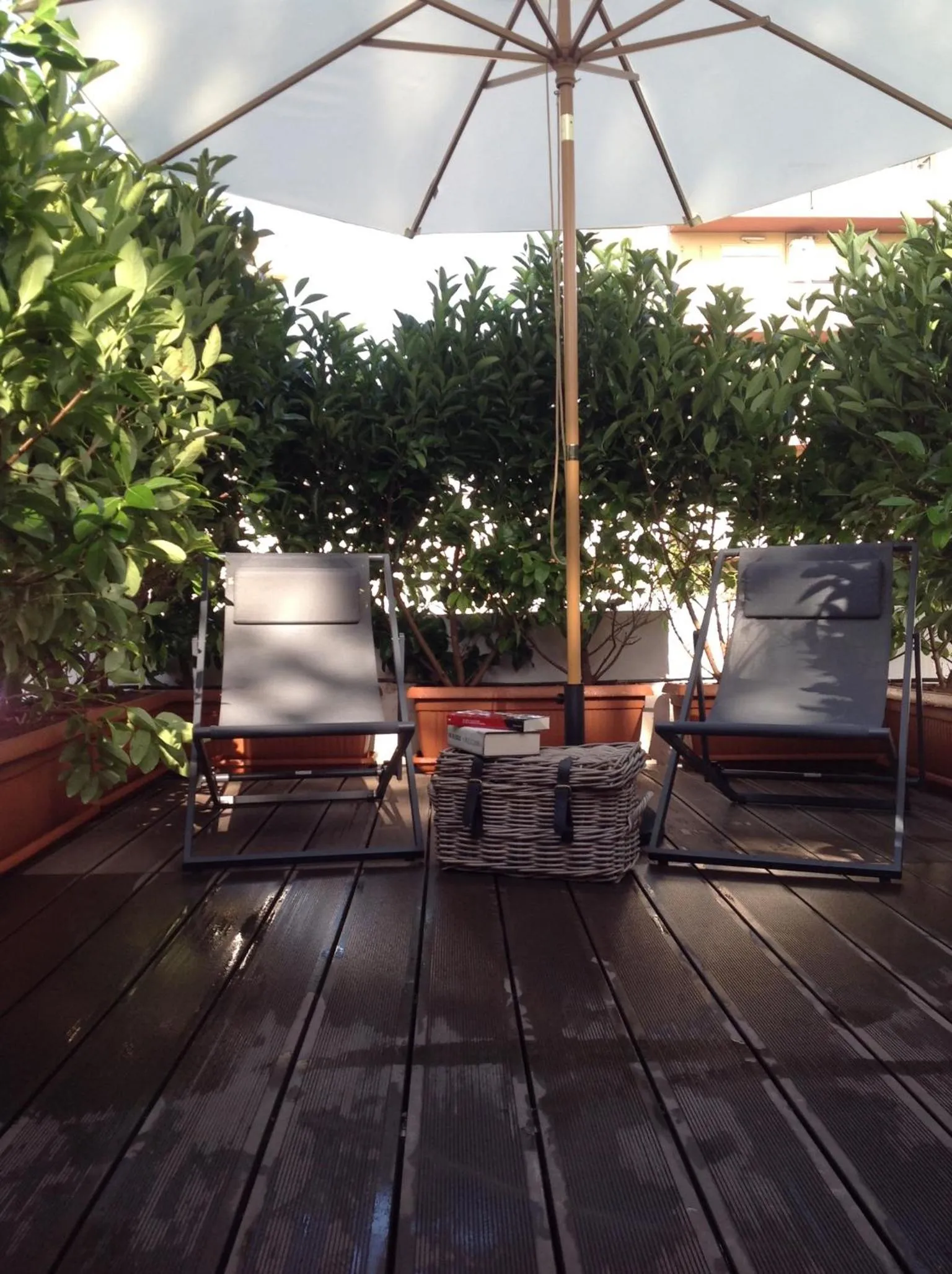 Balcony/Terrace in Giardini Mon Plaisir