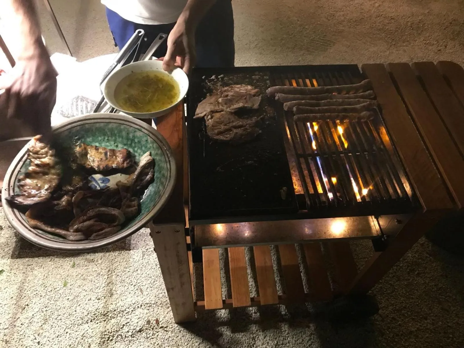 BBQ facilities in Giardini Mon Plaisir