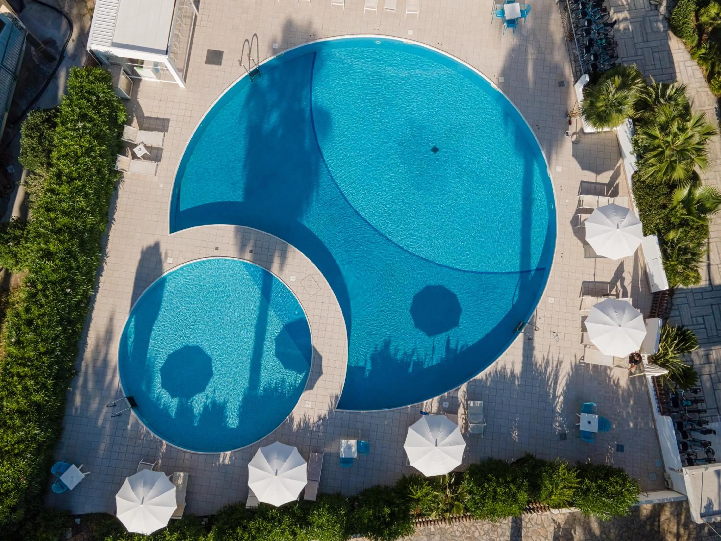 Bird's eye view in Hotel International