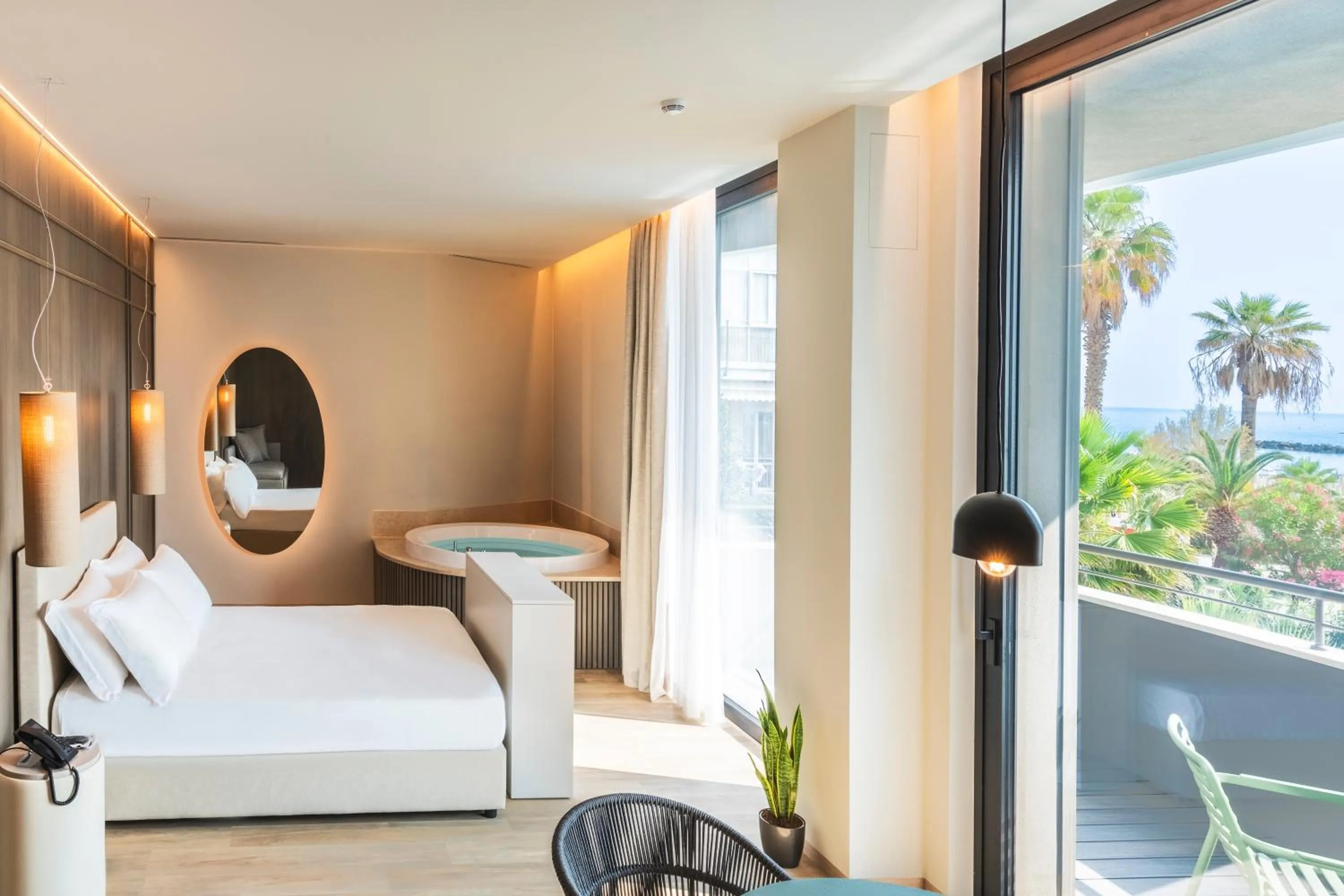 Photo of the whole room, Bed in International Hotel & Suite