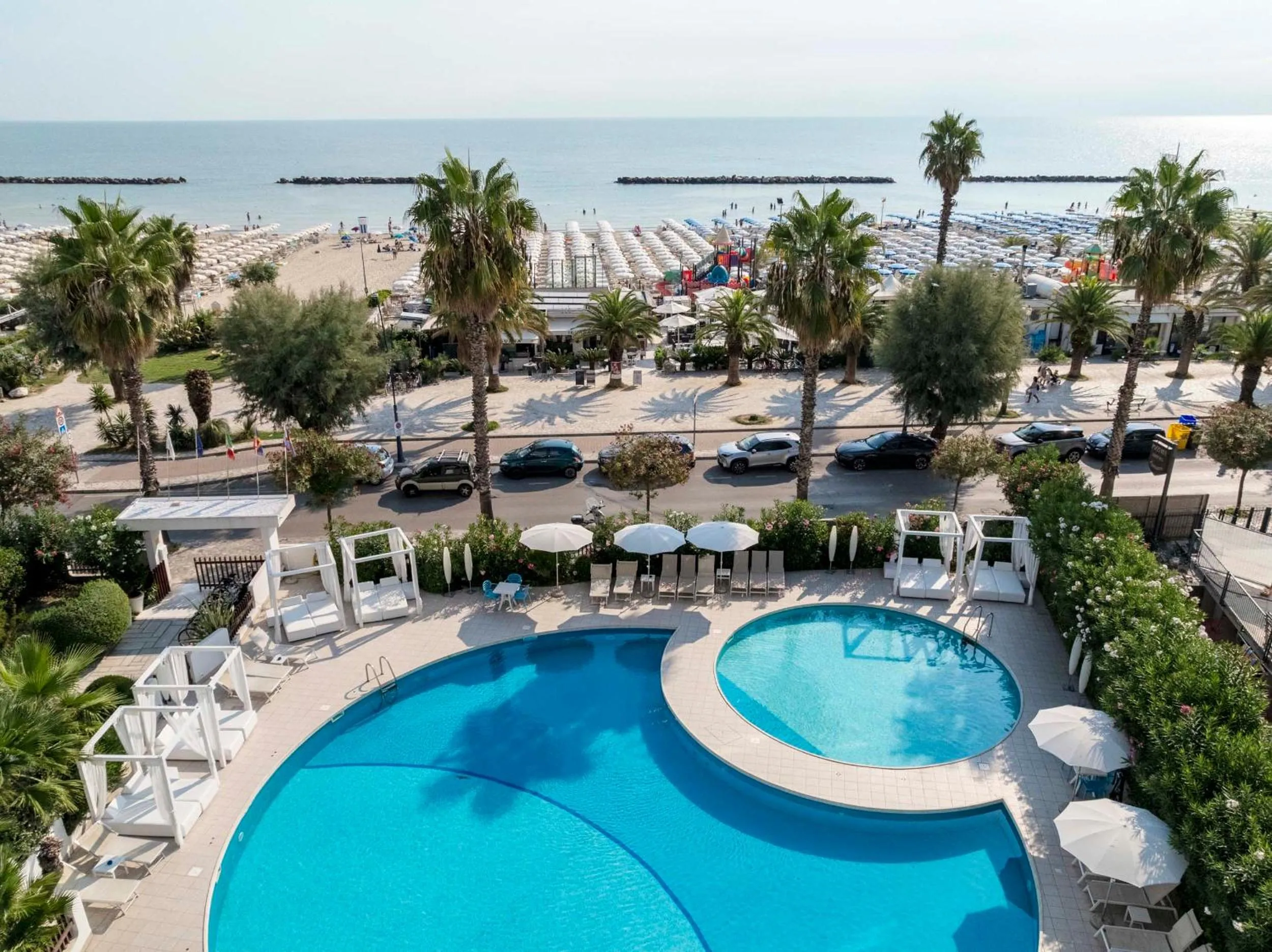 Swimming pool in International Hotel & Suite