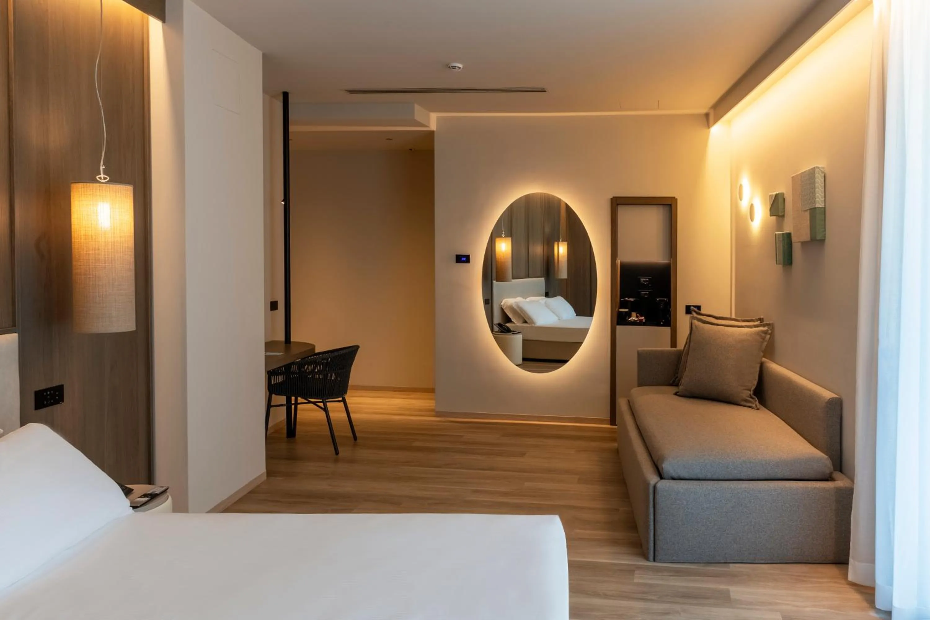 Photo of the whole room, Bed in International Hotel & Suite