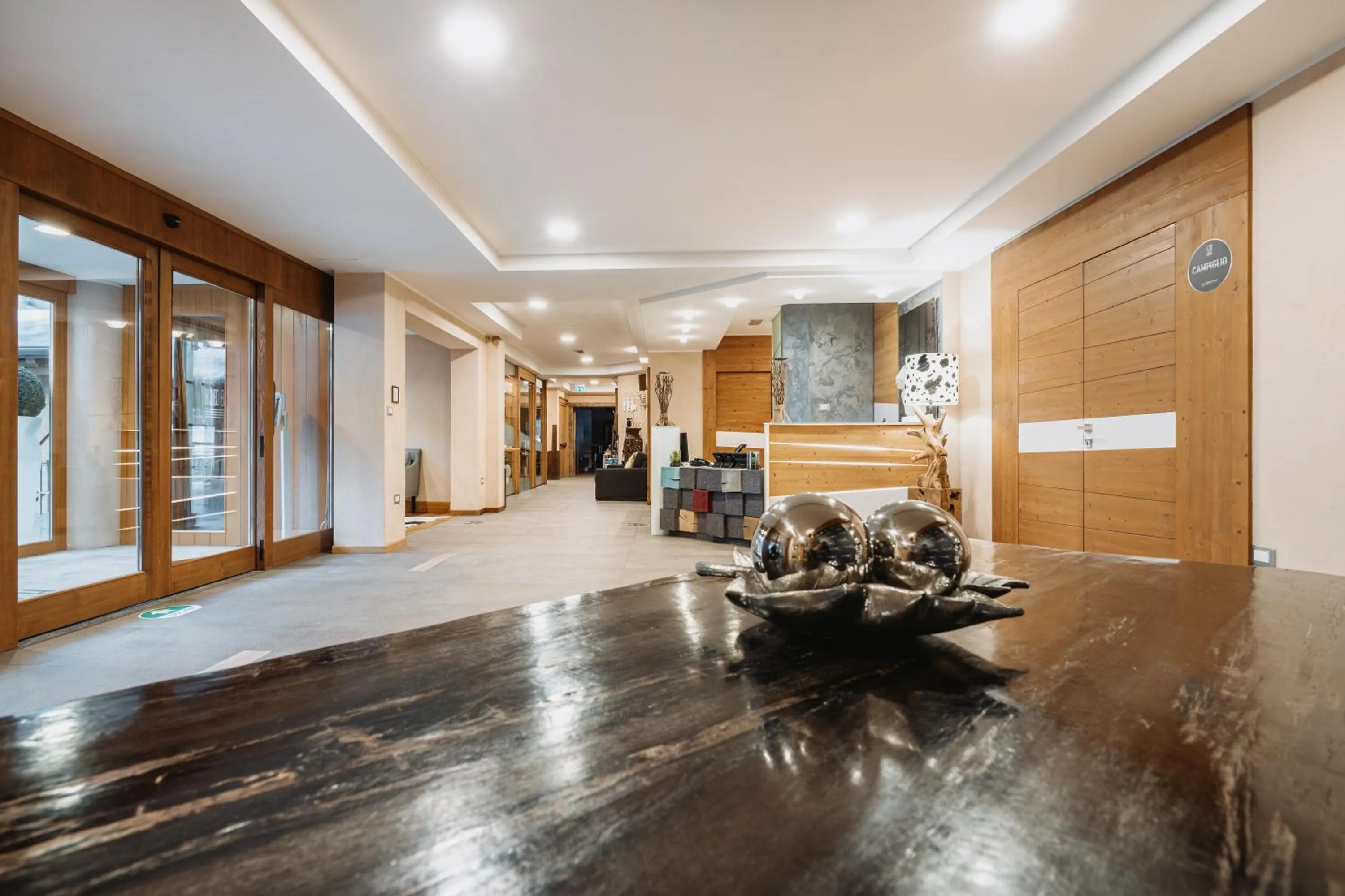 Lobby or reception in Hotel Chalet Del Brenta