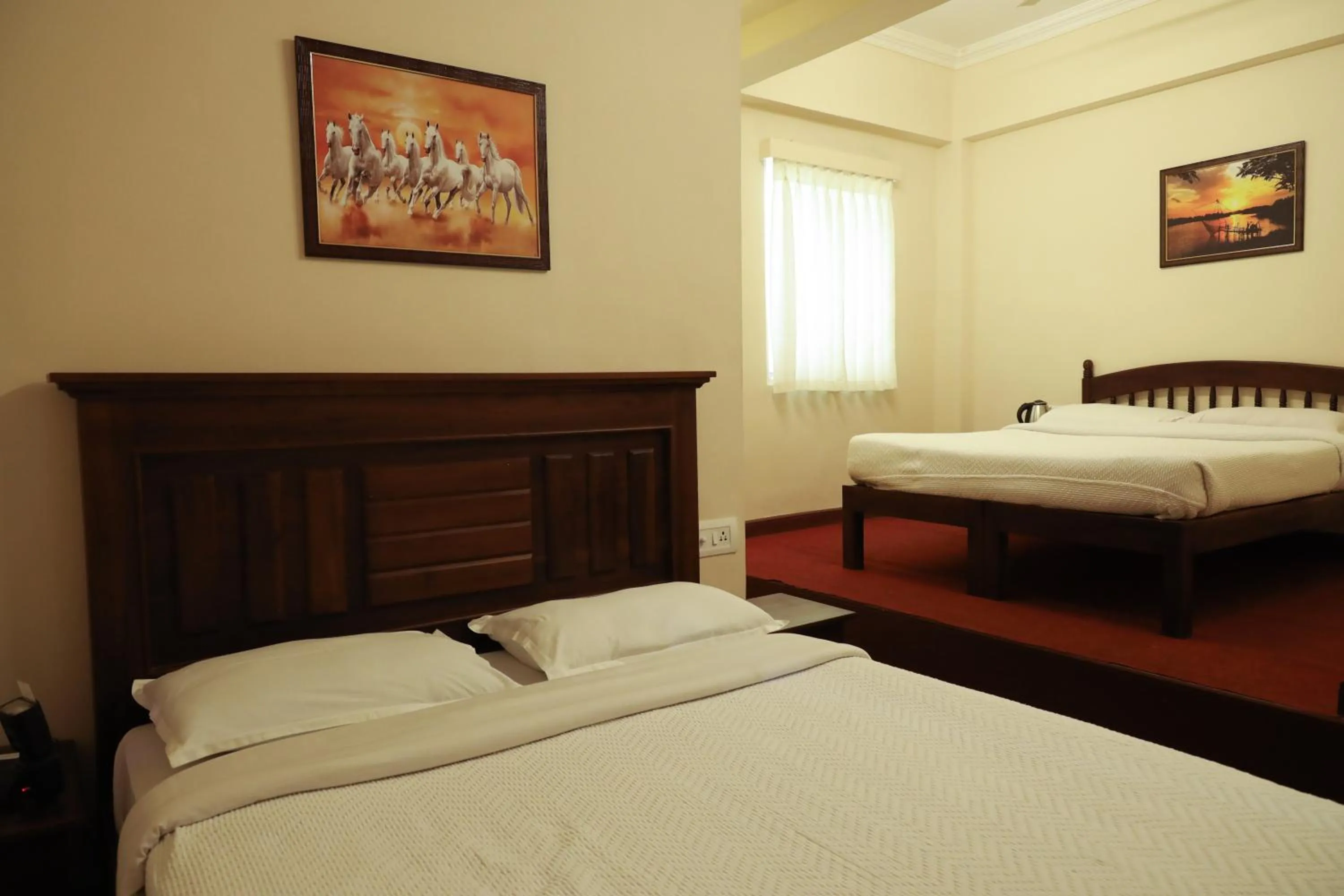 Bed in Lakezone Holiday Resort