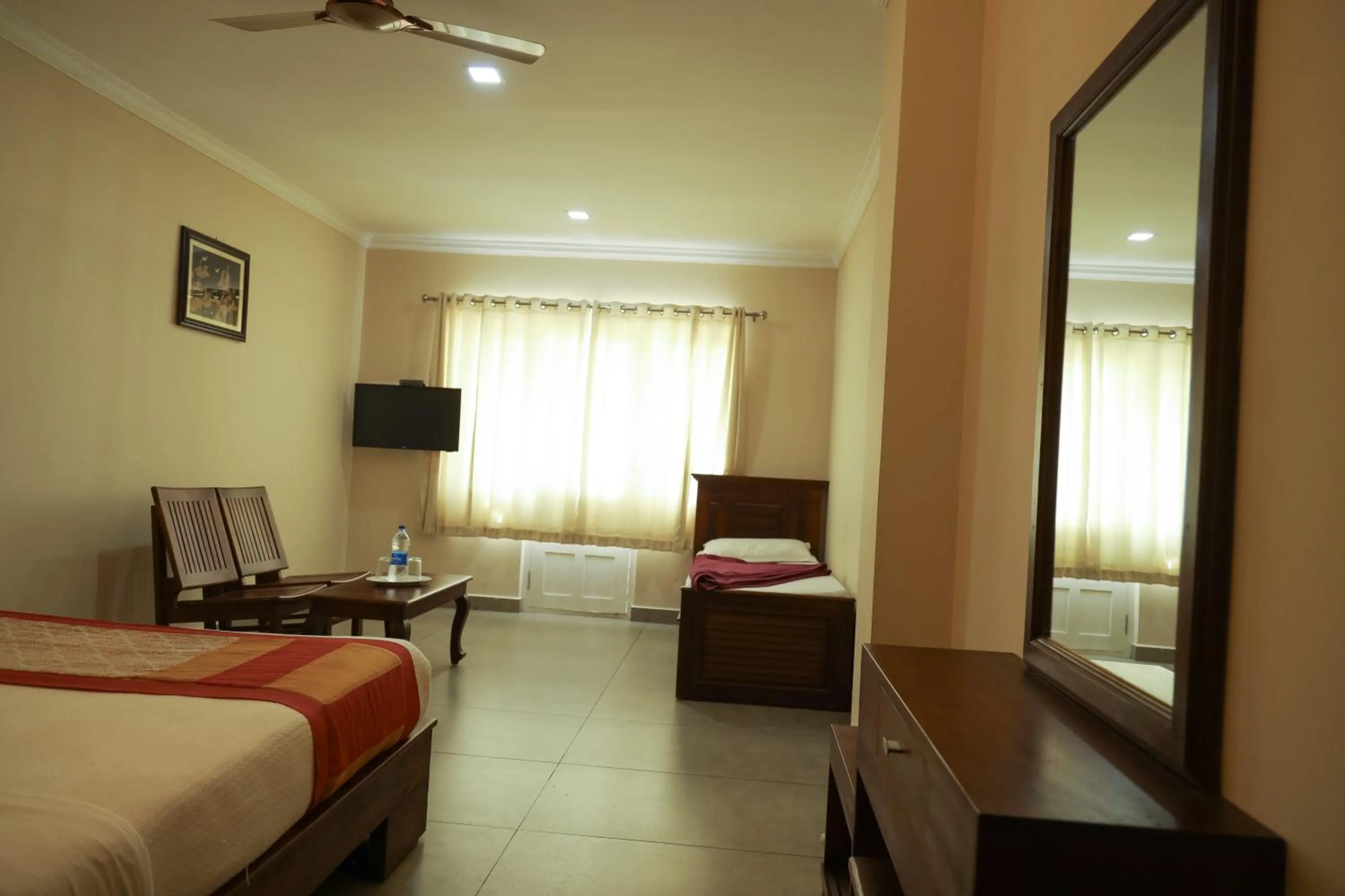 Bed in Lakezone Holiday Resort