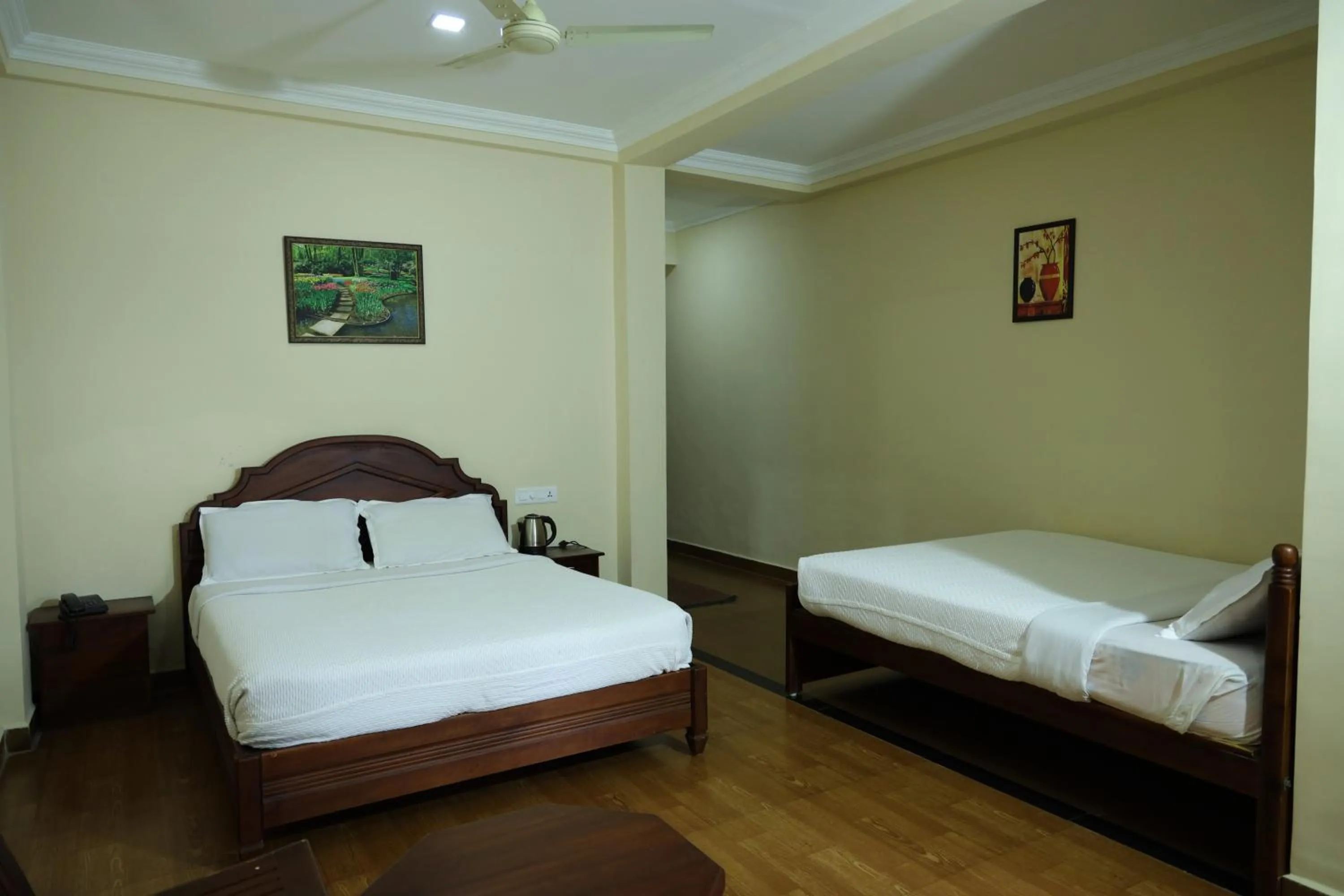 Bed in Lakezone Holiday Resort