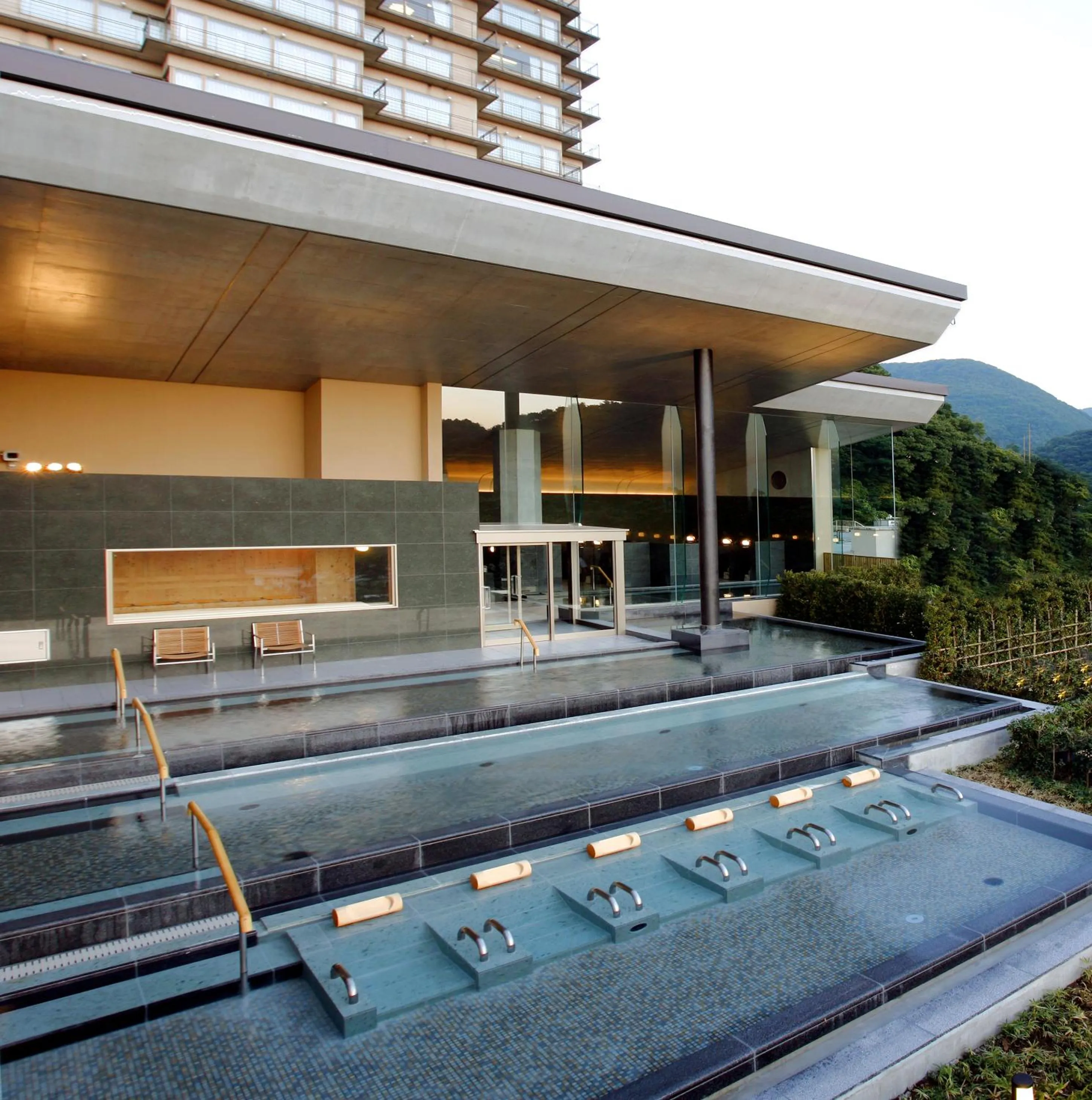 Hot Spring Bath in Onyado Toho