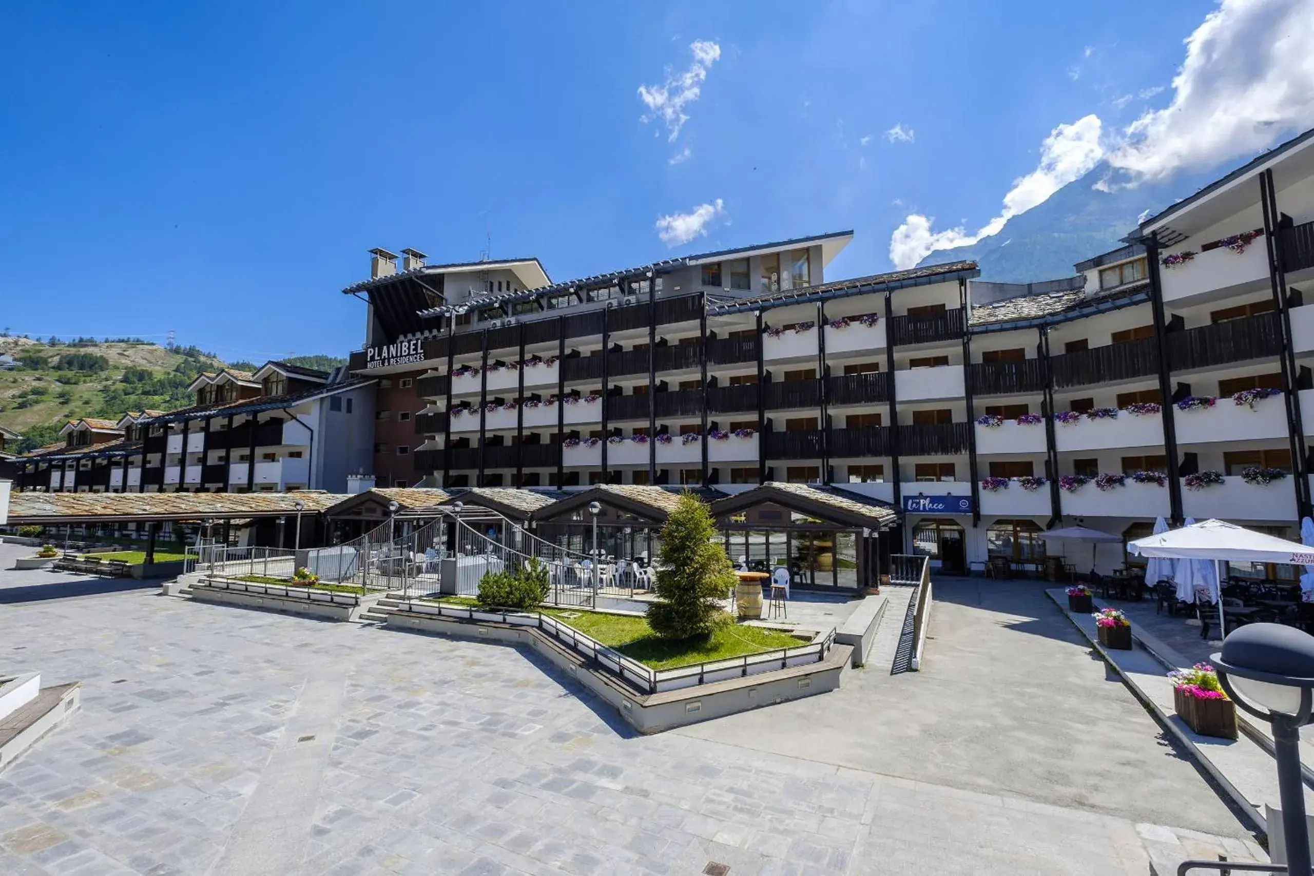 Property building in TH La Thuile - Planibel Residence Property building in TH La Thuile - Planibel Residence