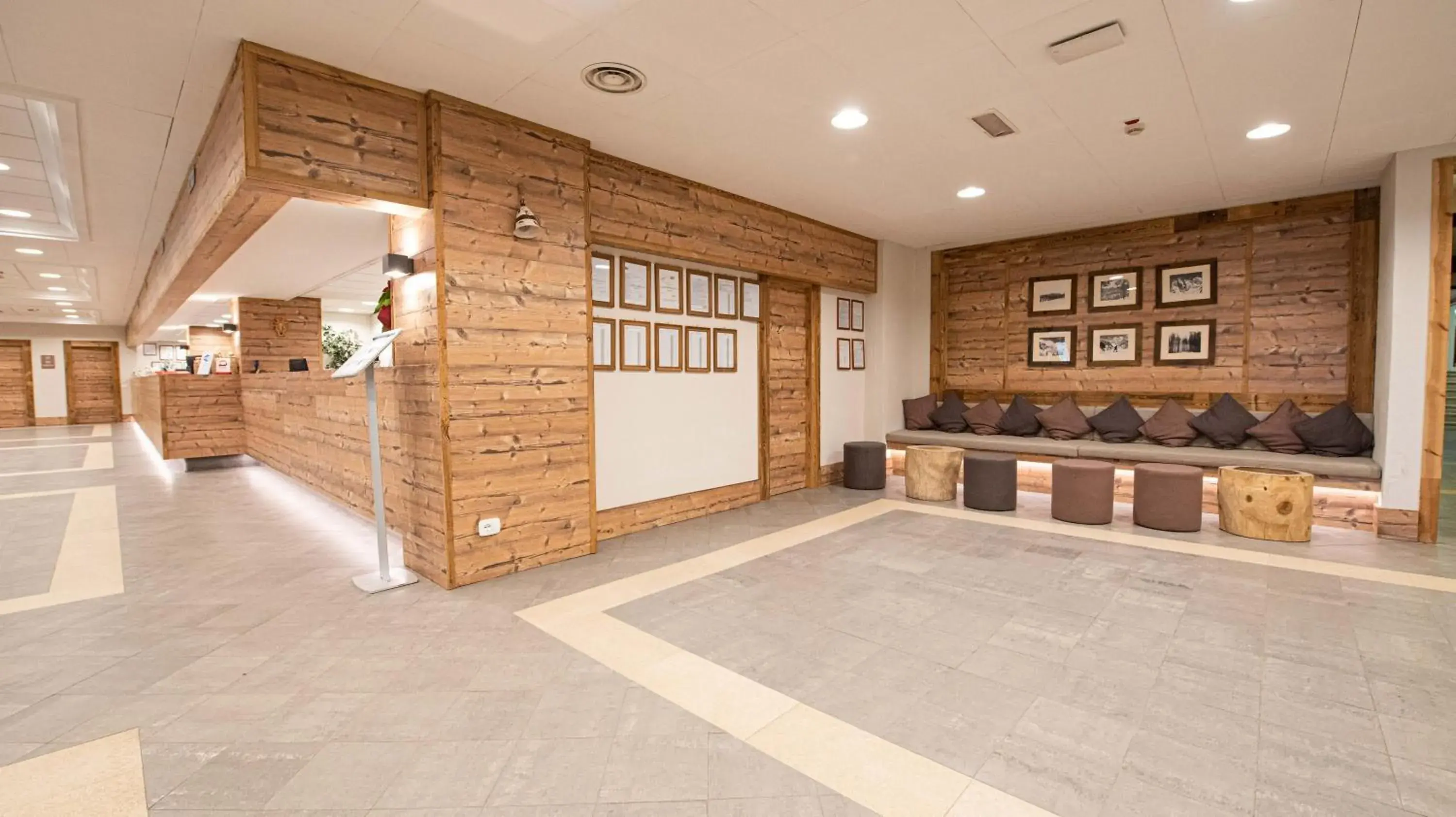 Lobby or reception in TH La Thuile - Planibel Residence Lobby or reception in TH La Thuile - Planibel Residence