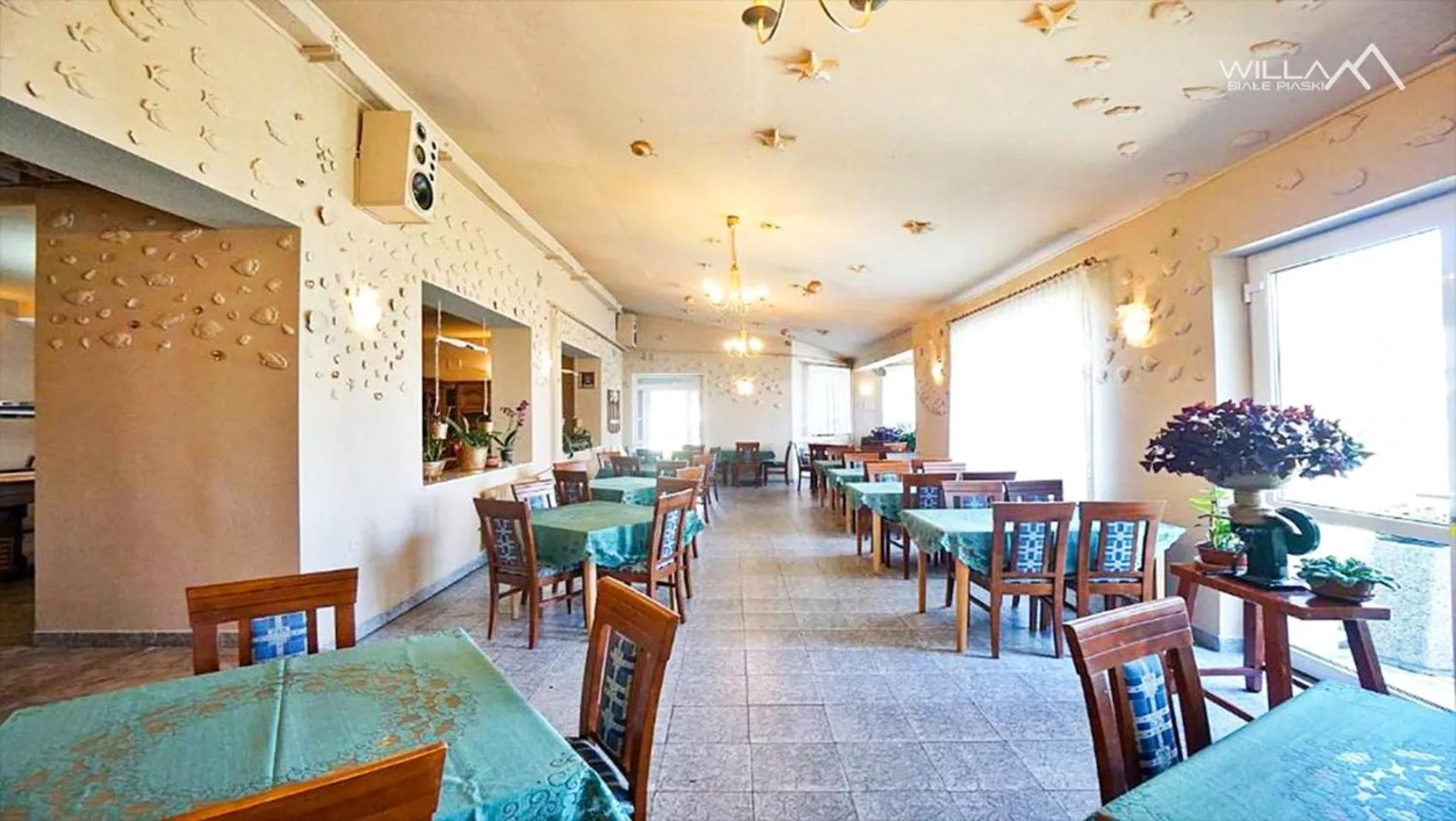 Restaurant/places to eat in Willa Białe Piaski Pokoje i Noclegi Białogóra