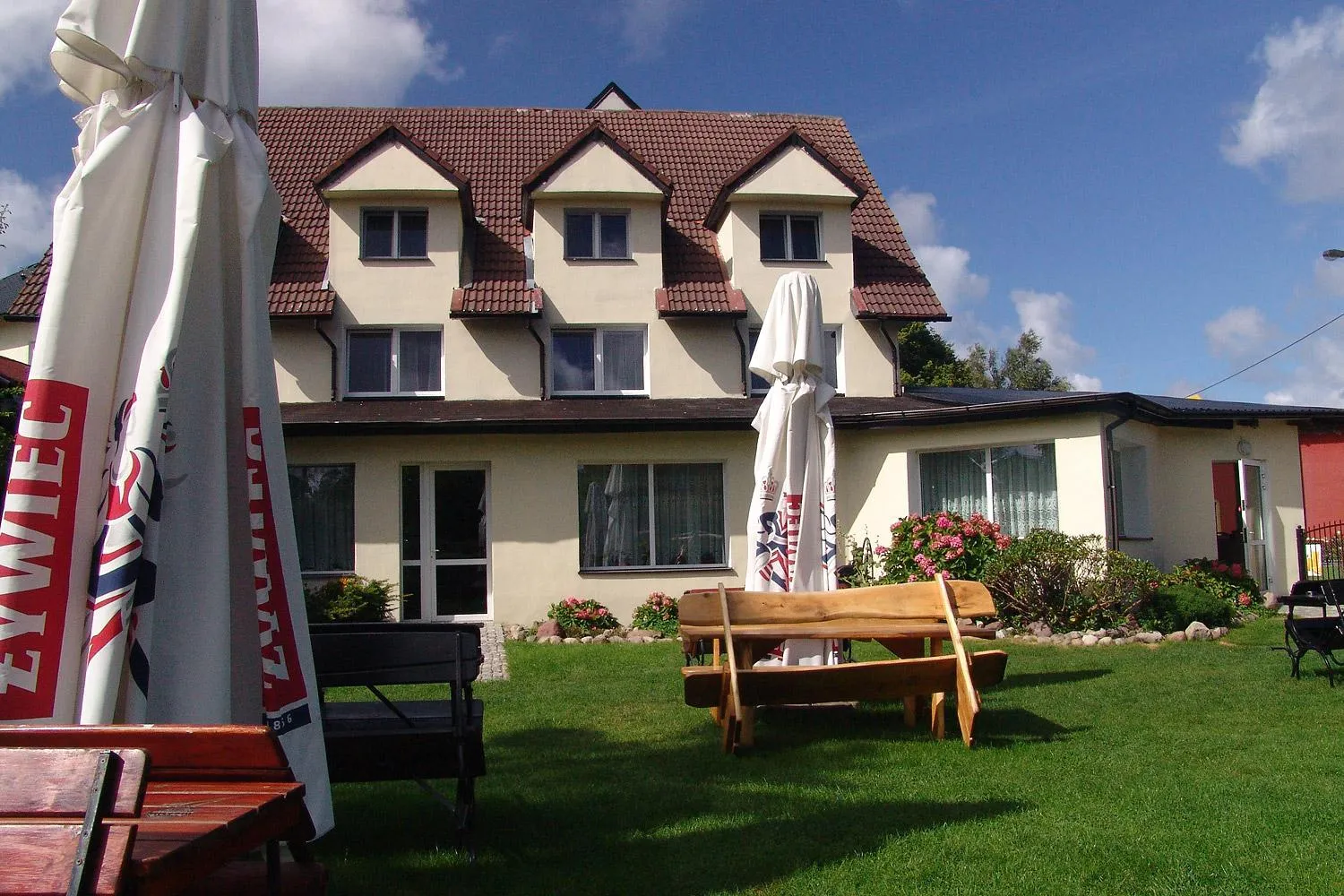 Property building in Willa Białe Piaski Pokoje i Noclegi Białogóra