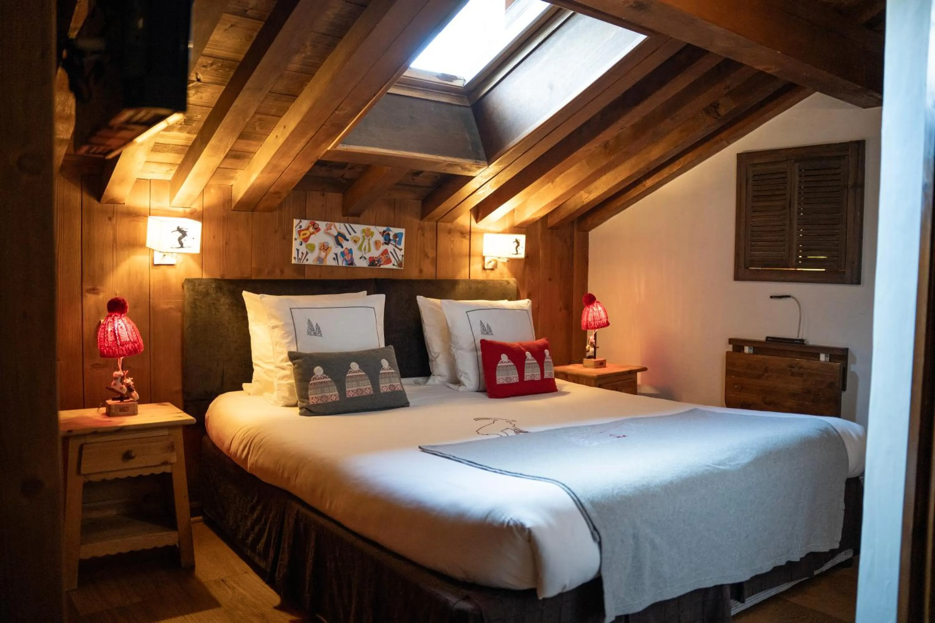 Bed in Les Monts Charvin