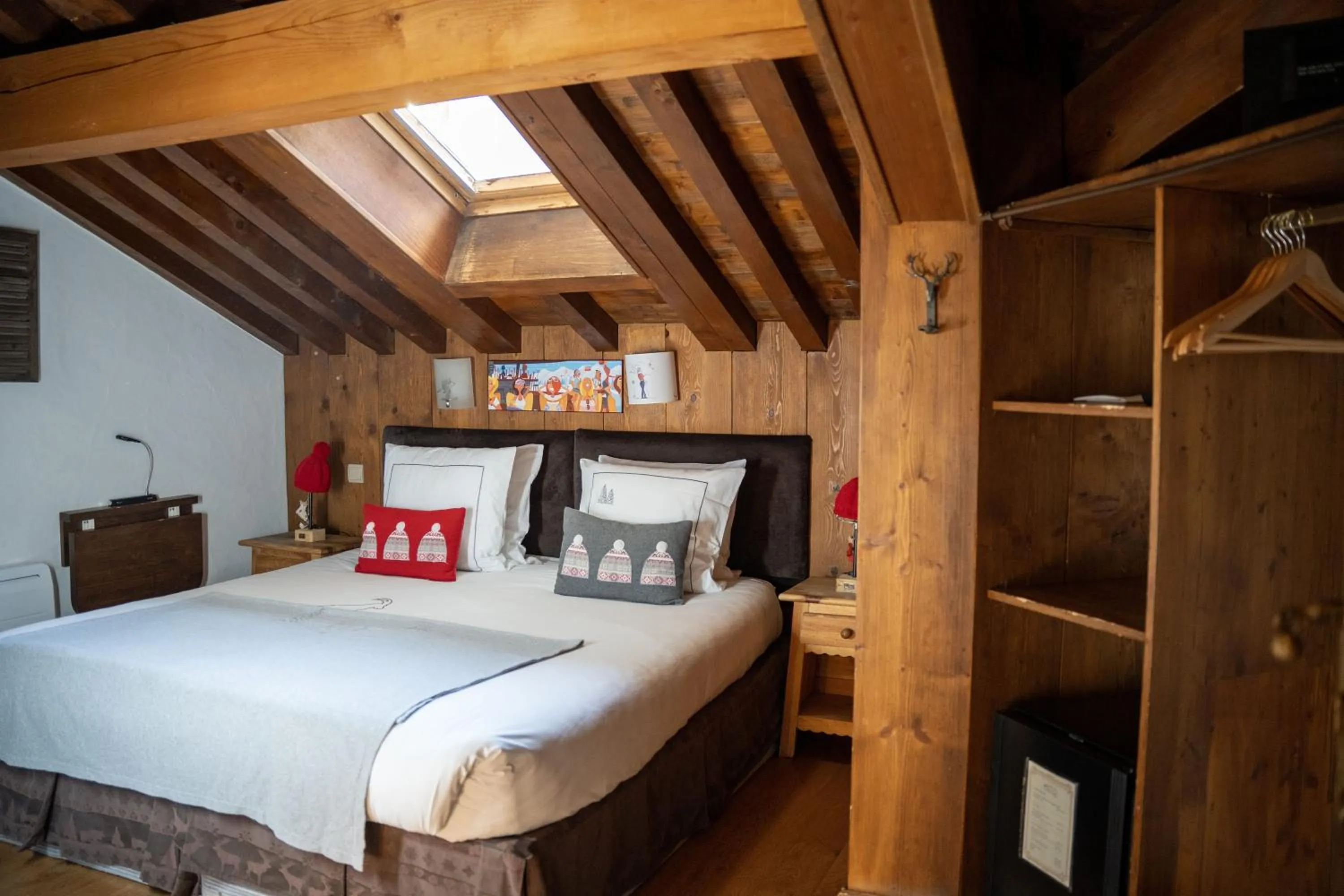 Bed in Les Monts Charvin