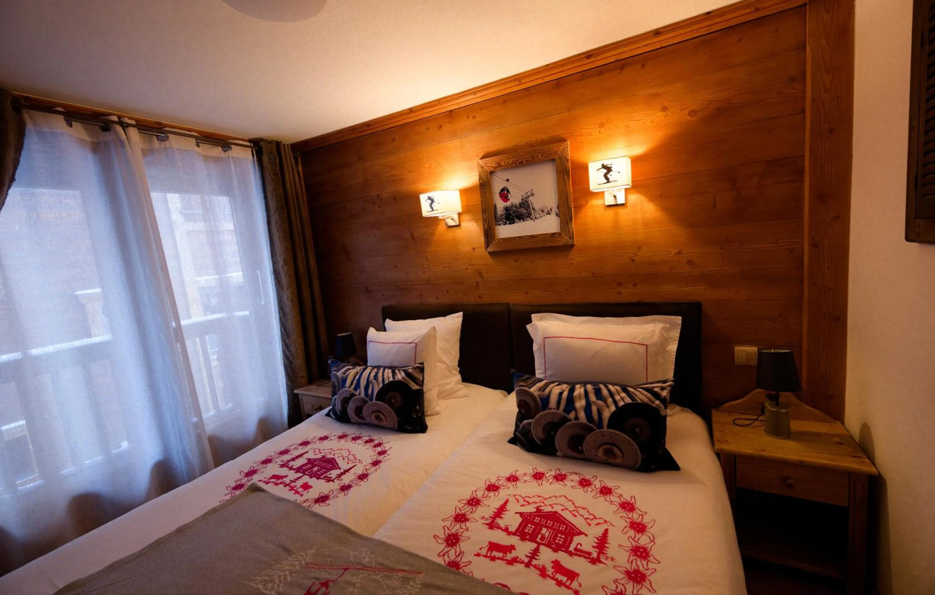 Bed in Les Monts Charvin