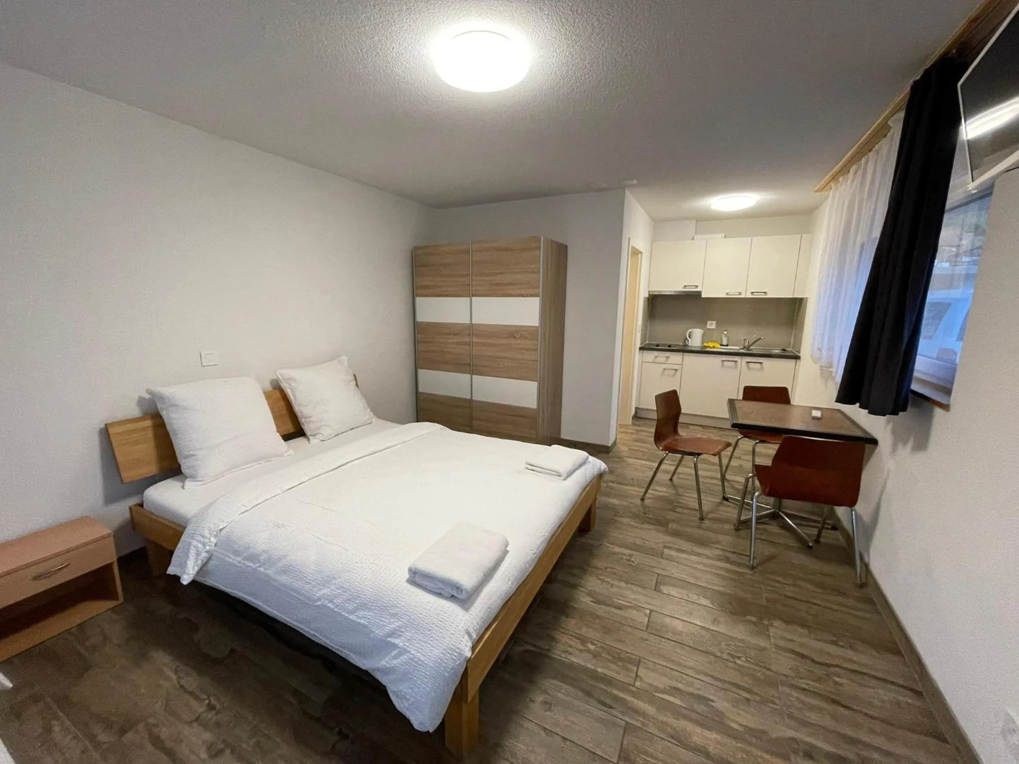 Bed in Swiss Chalet Holidays Ringgenberg