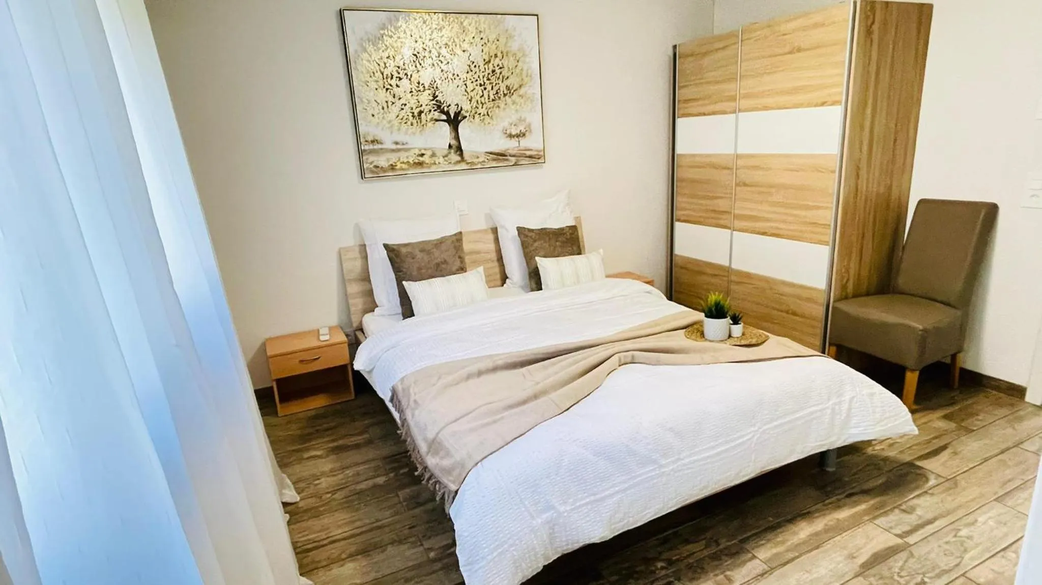 Bed in Swiss Chalet Holidays Ringgenberg