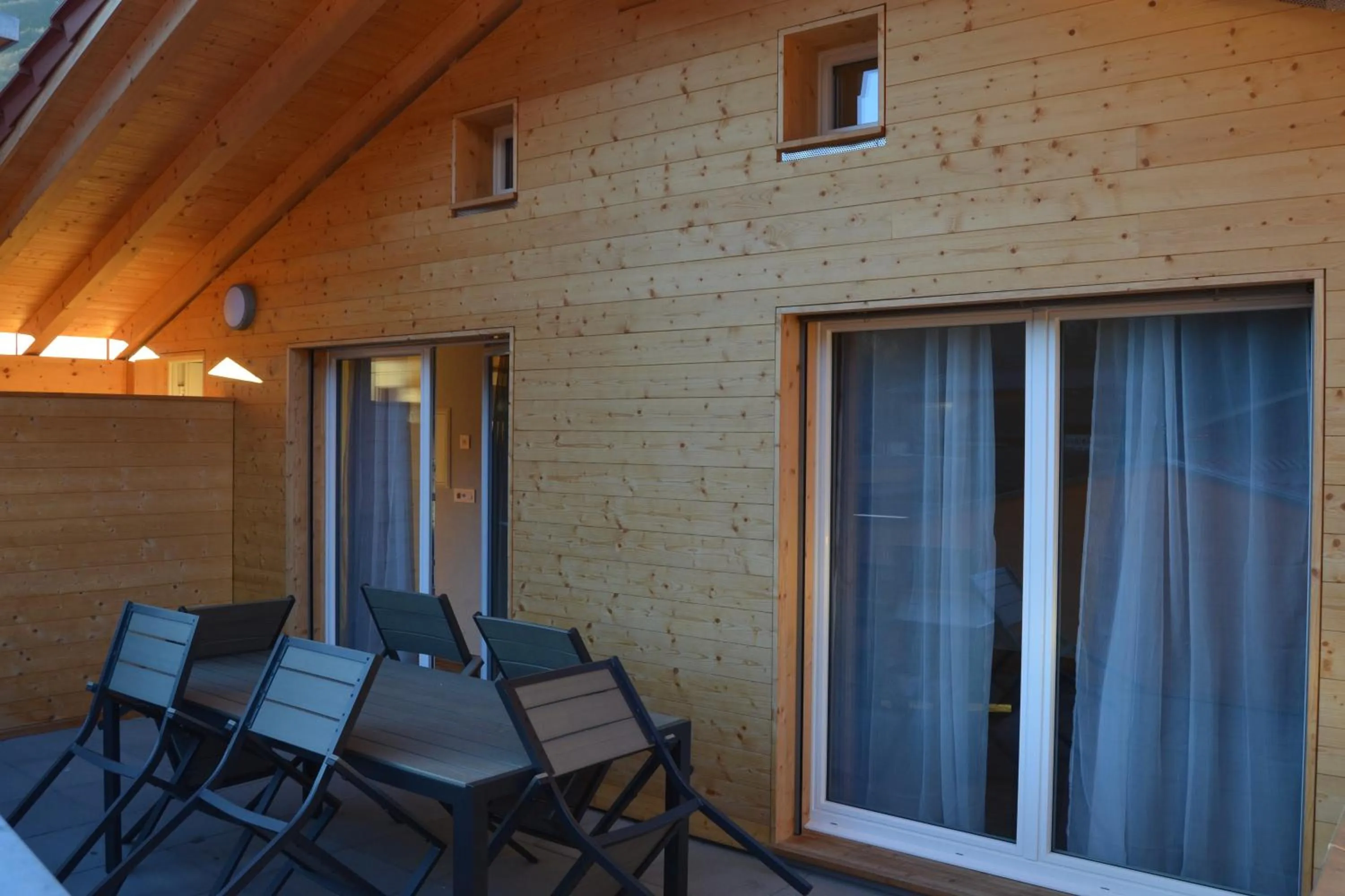 Patio in Swiss Chalet Holidays Ringgenberg