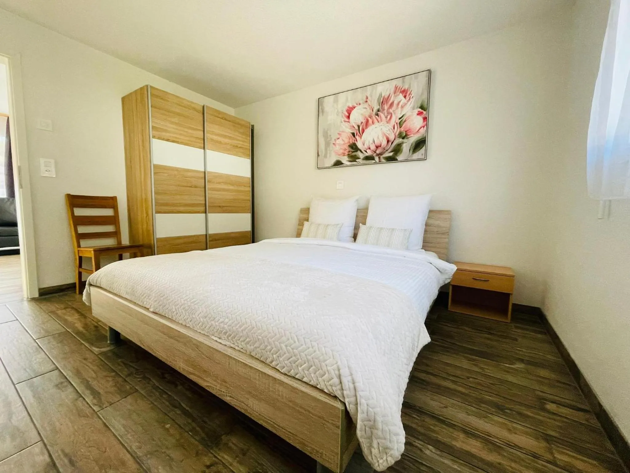 Bed in Swiss Chalet Holidays Ringgenberg