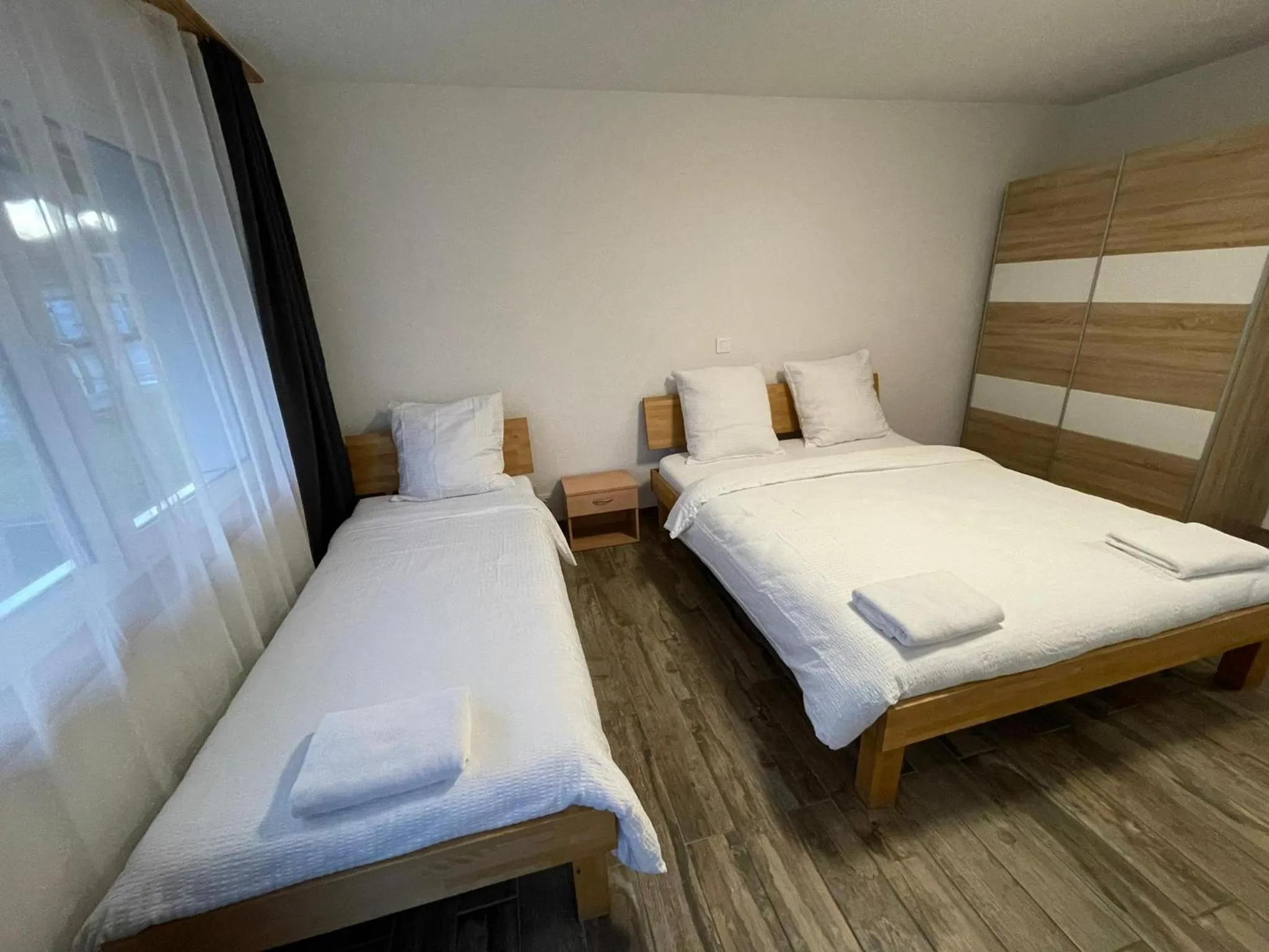 Bed in Swiss Chalet Holidays Ringgenberg