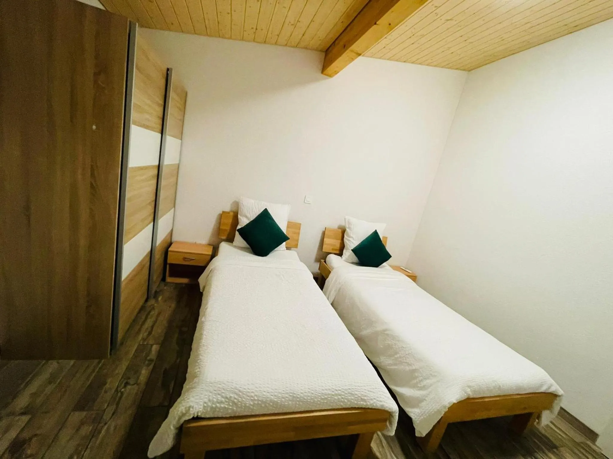 Bed in Swiss Chalet Holidays Ringgenberg