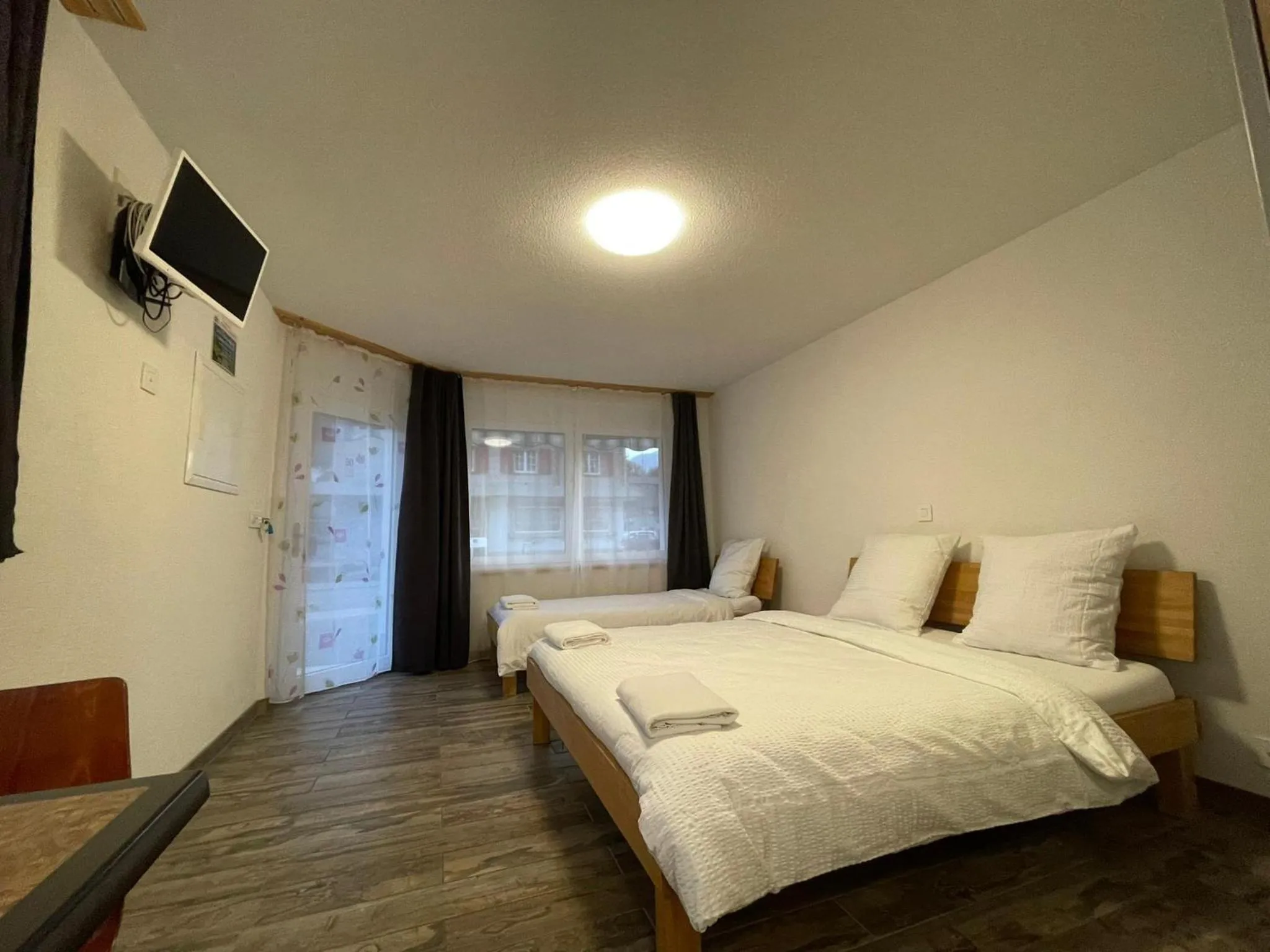 Bed in Swiss Chalet Holidays Ringgenberg