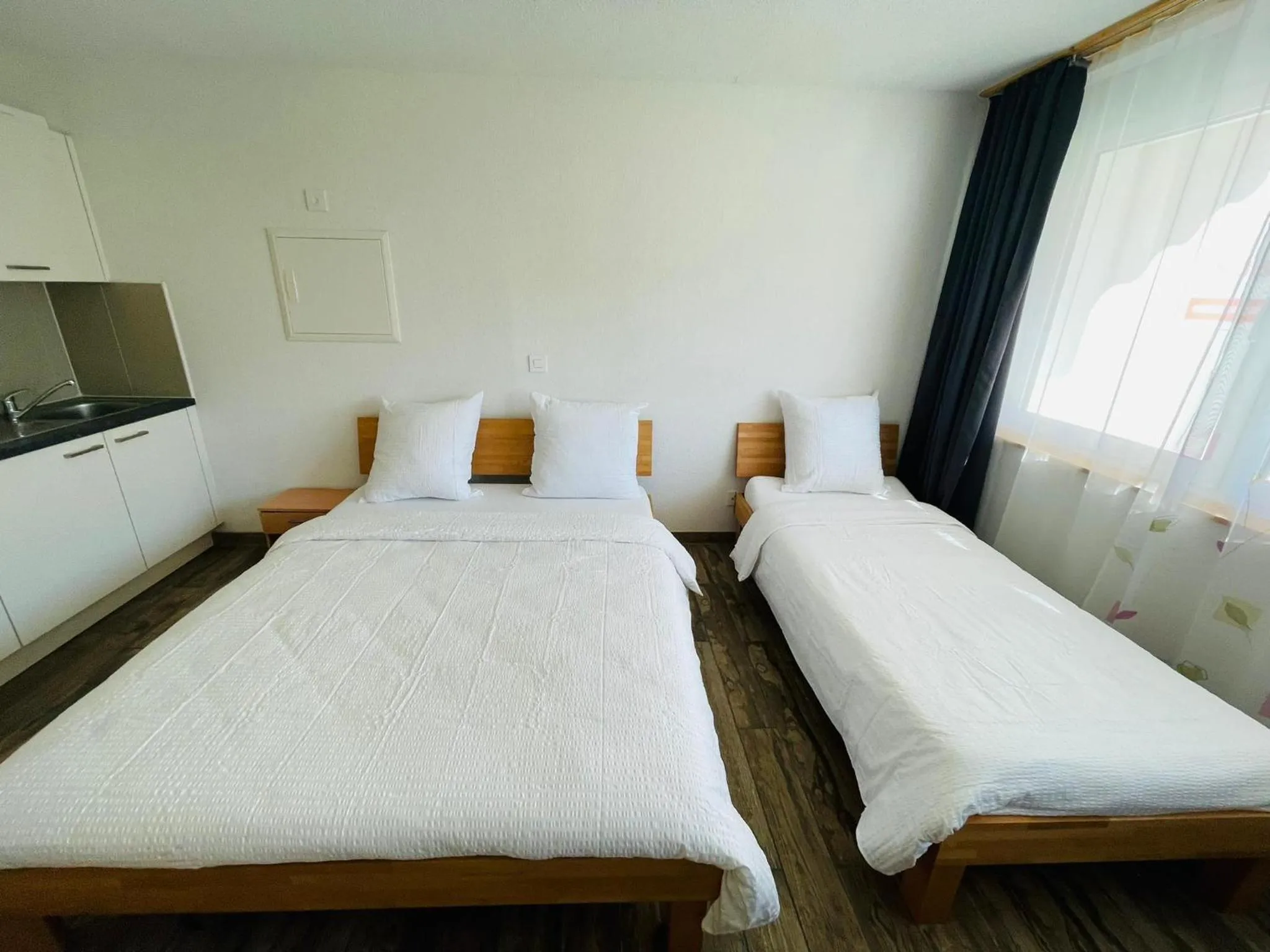 Bed in Swiss Chalet Holidays Ringgenberg