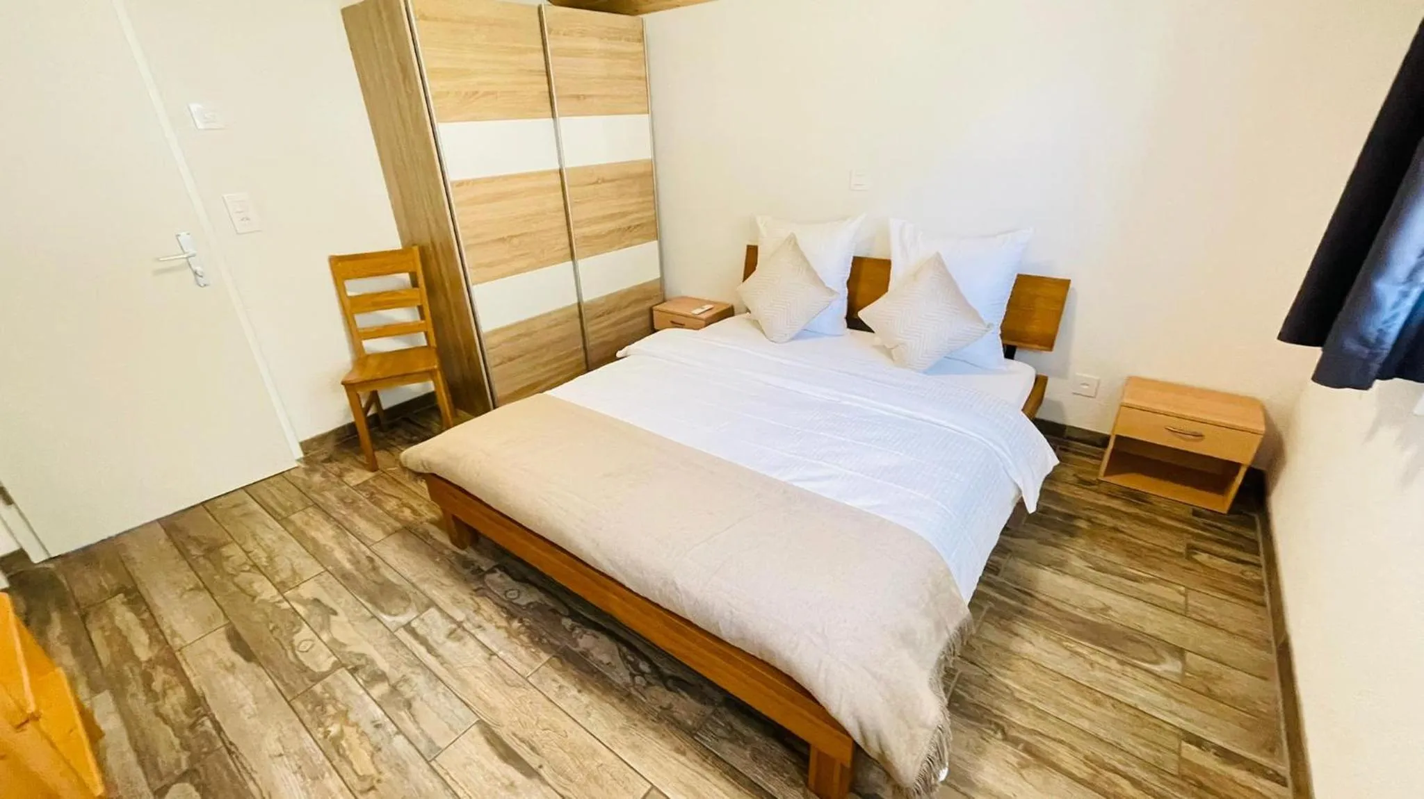 Bed in Swiss Chalet Holidays Ringgenberg