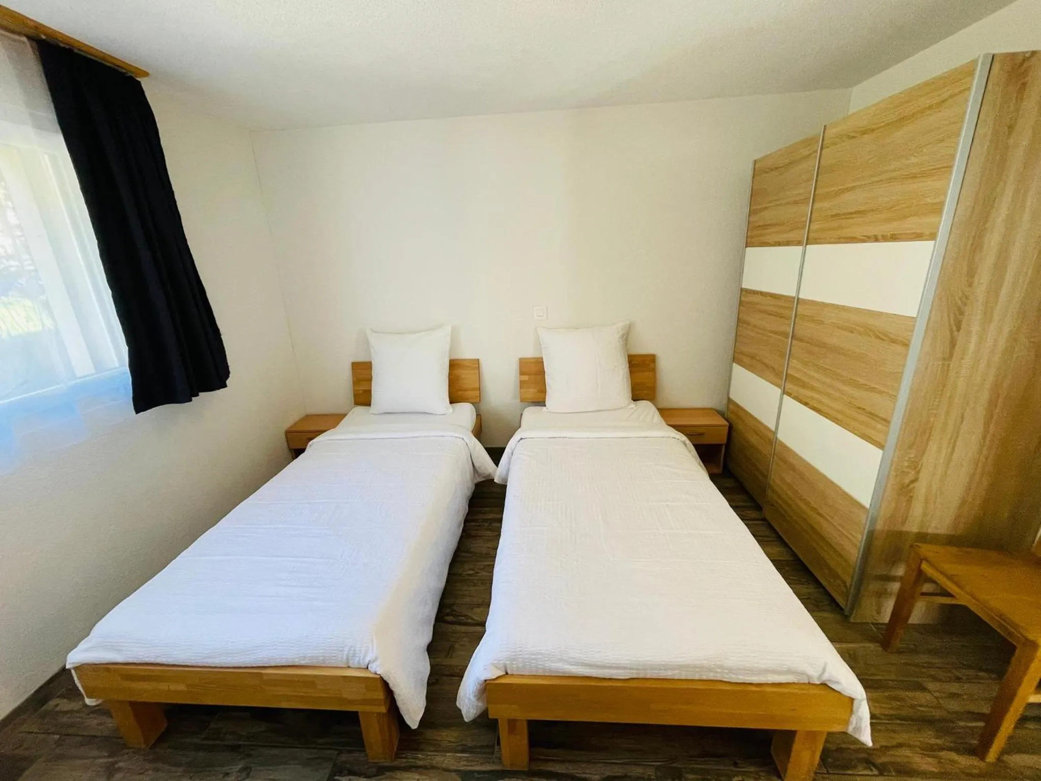 Bed in Swiss Chalet Holidays Ringgenberg