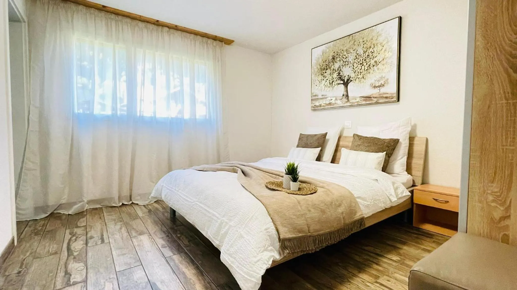 Bed in Swiss Chalet Holidays Ringgenberg