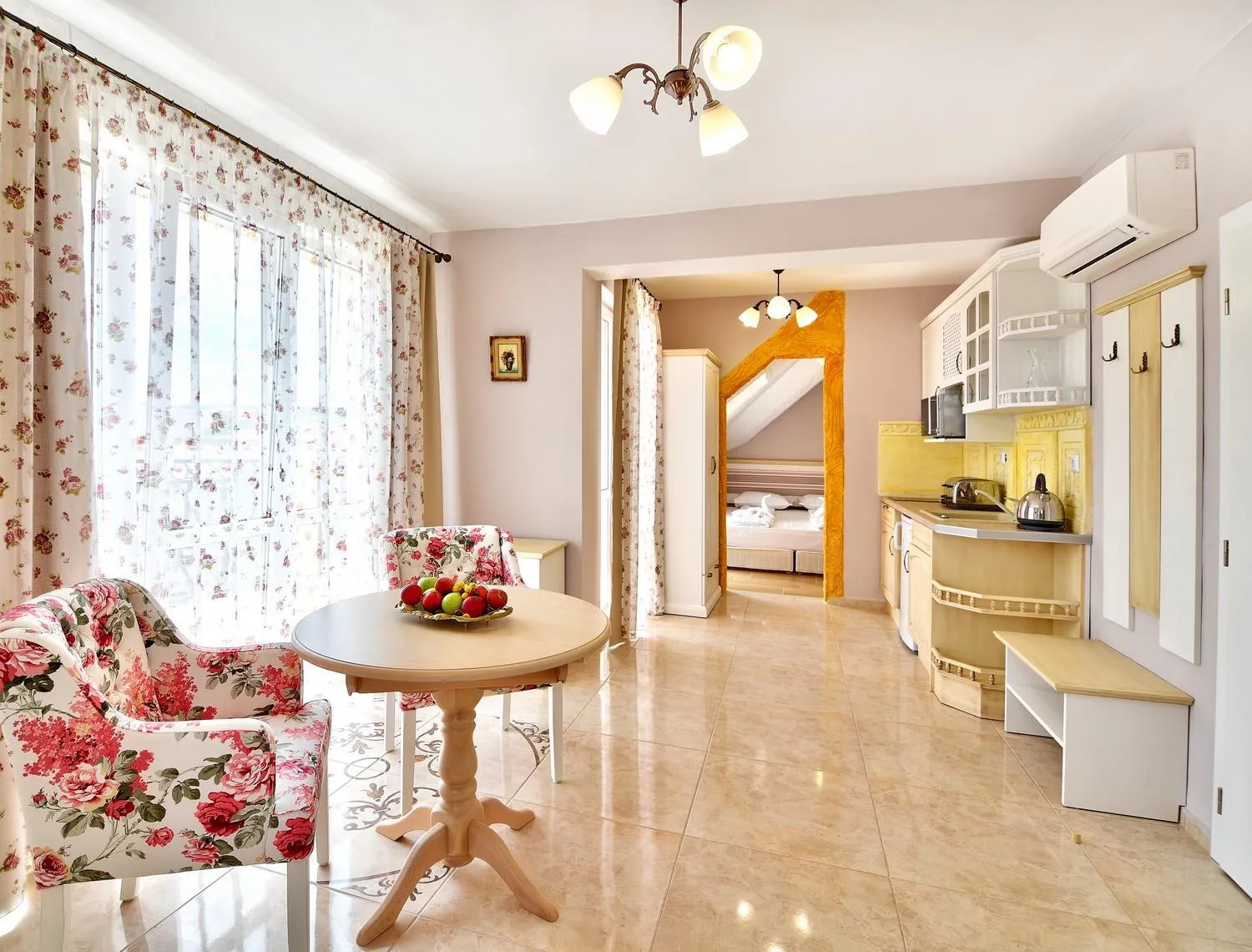 Dining area in Sirena Palace Family Hotel