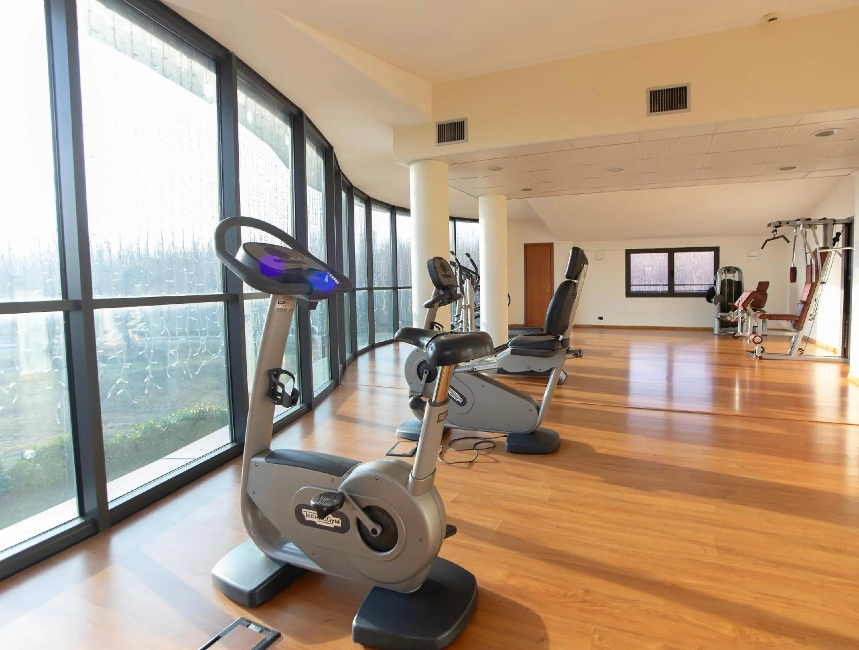 Fitness centre/facilities in Hotel Riz B.B