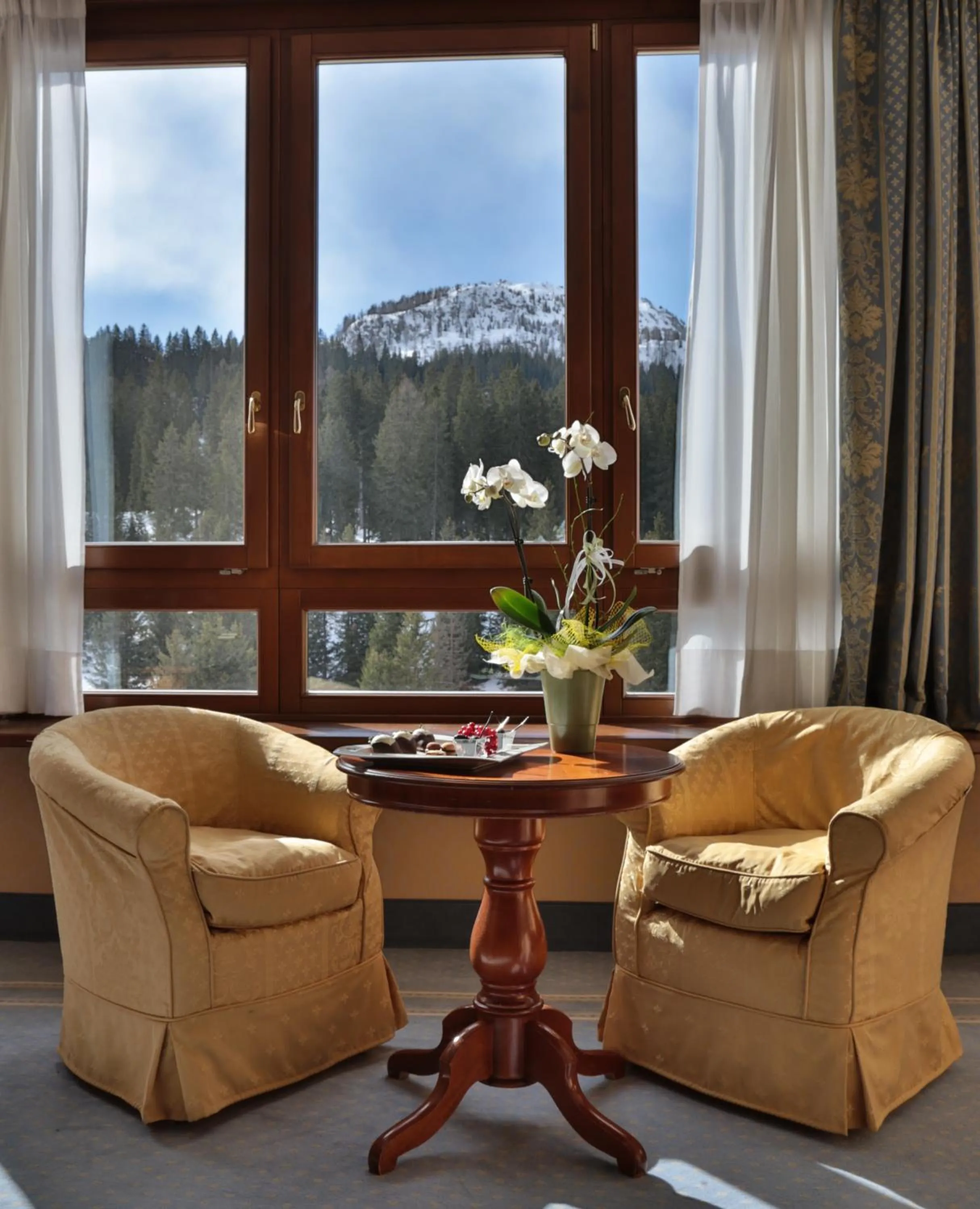 Living room in TH Madonna di Campiglio | Golf Hotel