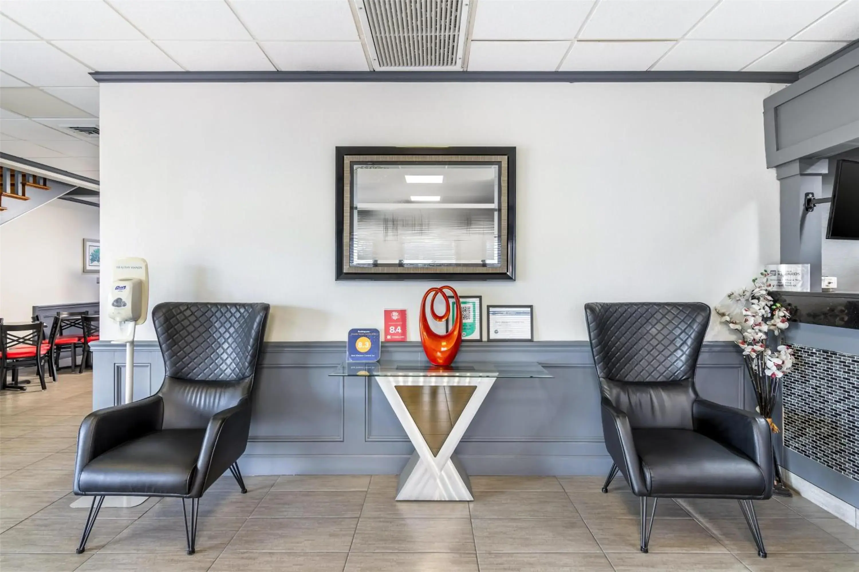 Lobby or reception in Best Western Central Inn Lobby or reception in Best Western Central Inn