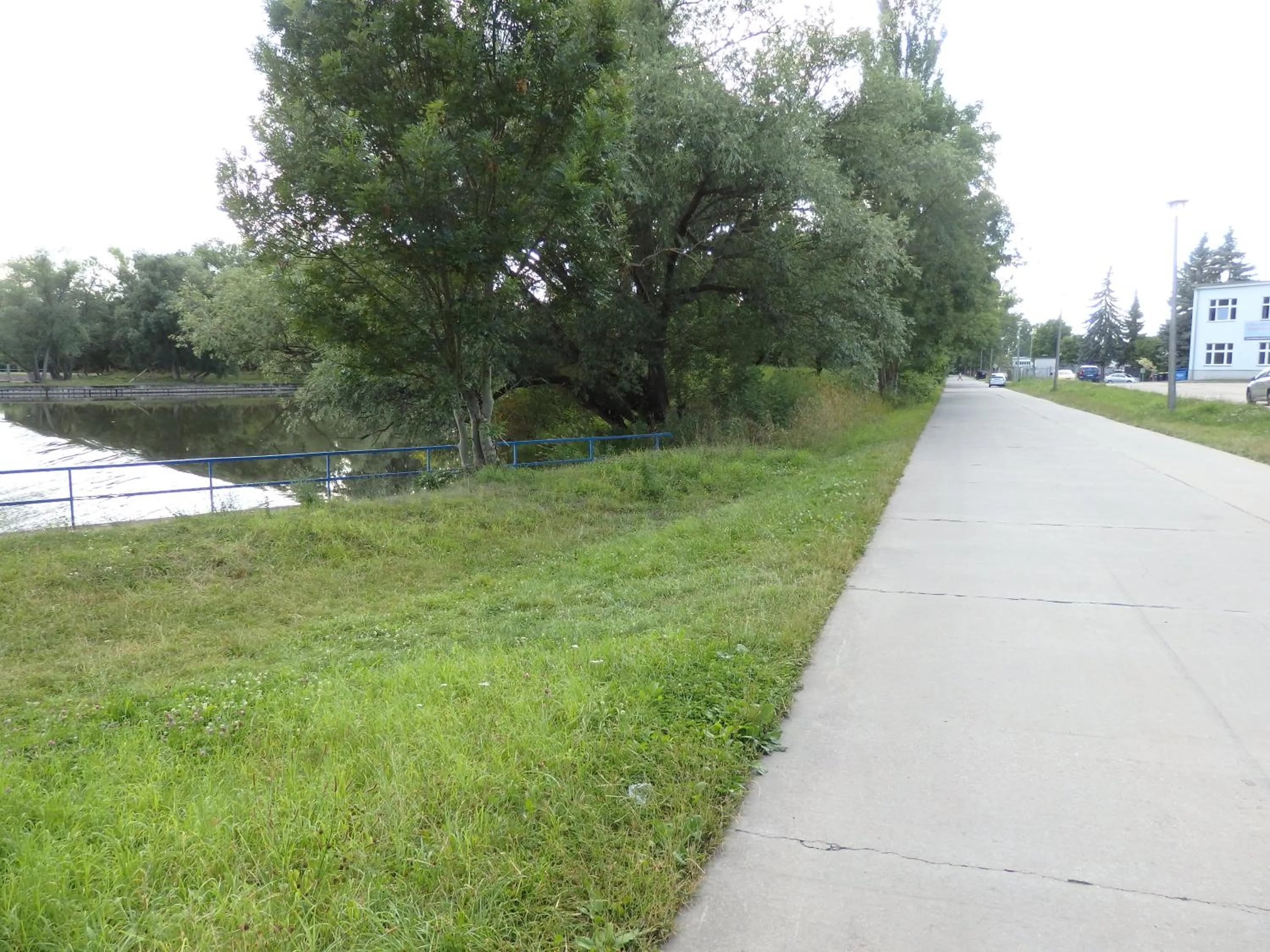 Natural landscape in Zur Saale