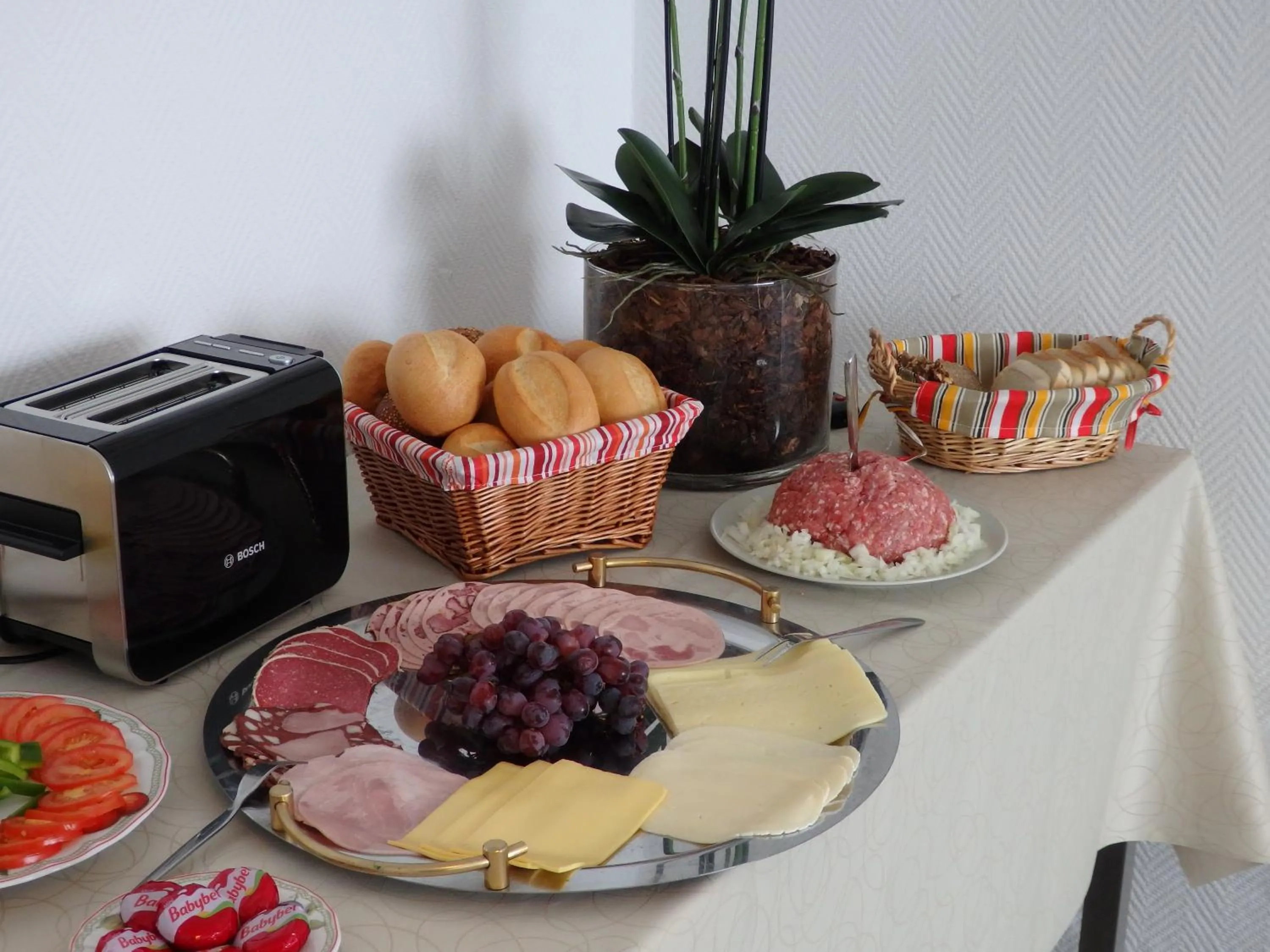 American breakfast in Zur Saale