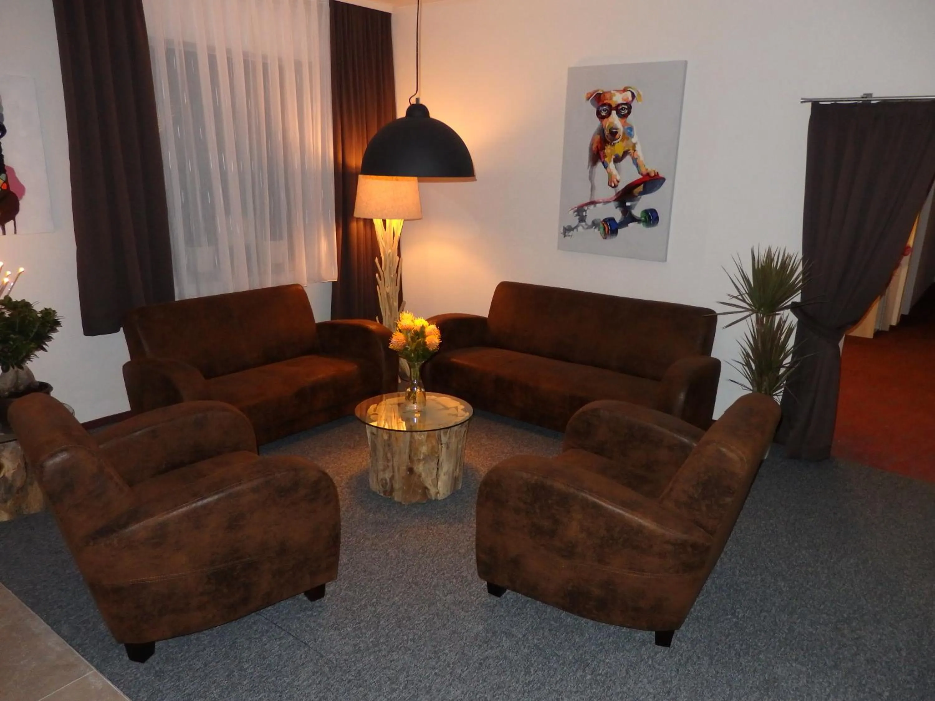 Lobby or reception in Zur Saale