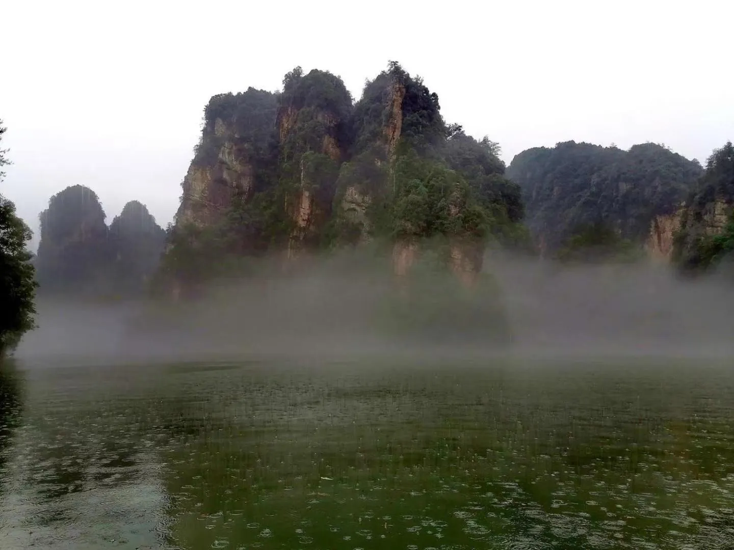 Natural landscape in Zhangjiajie Nanfang Yinan Hotel