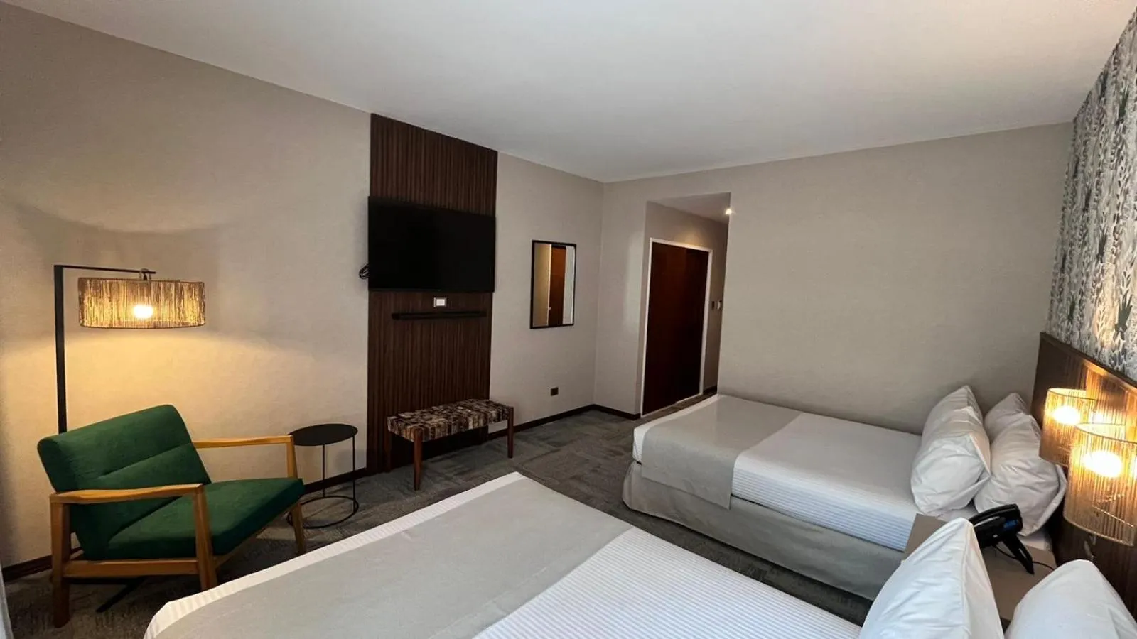 Bed in Cerro Calafate Hotel