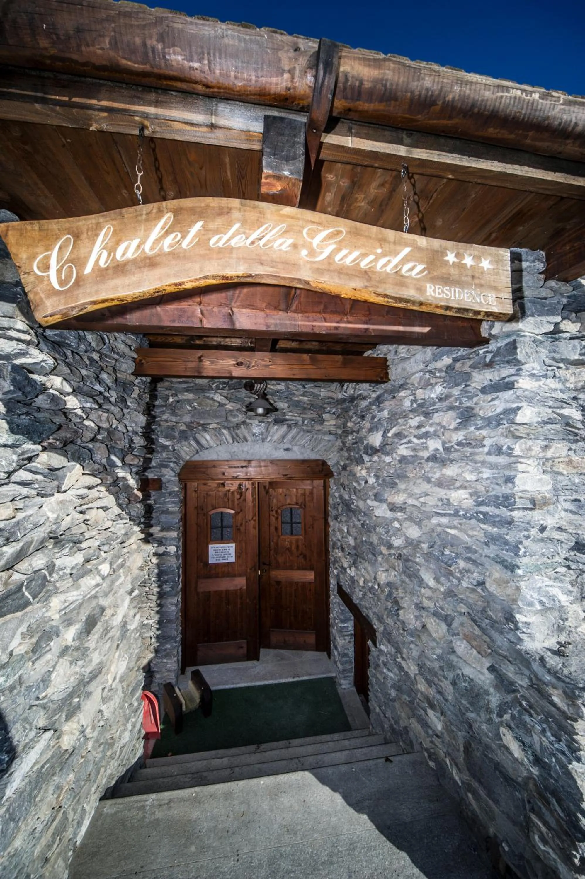 Facade/entrance in Chalet Della Guida