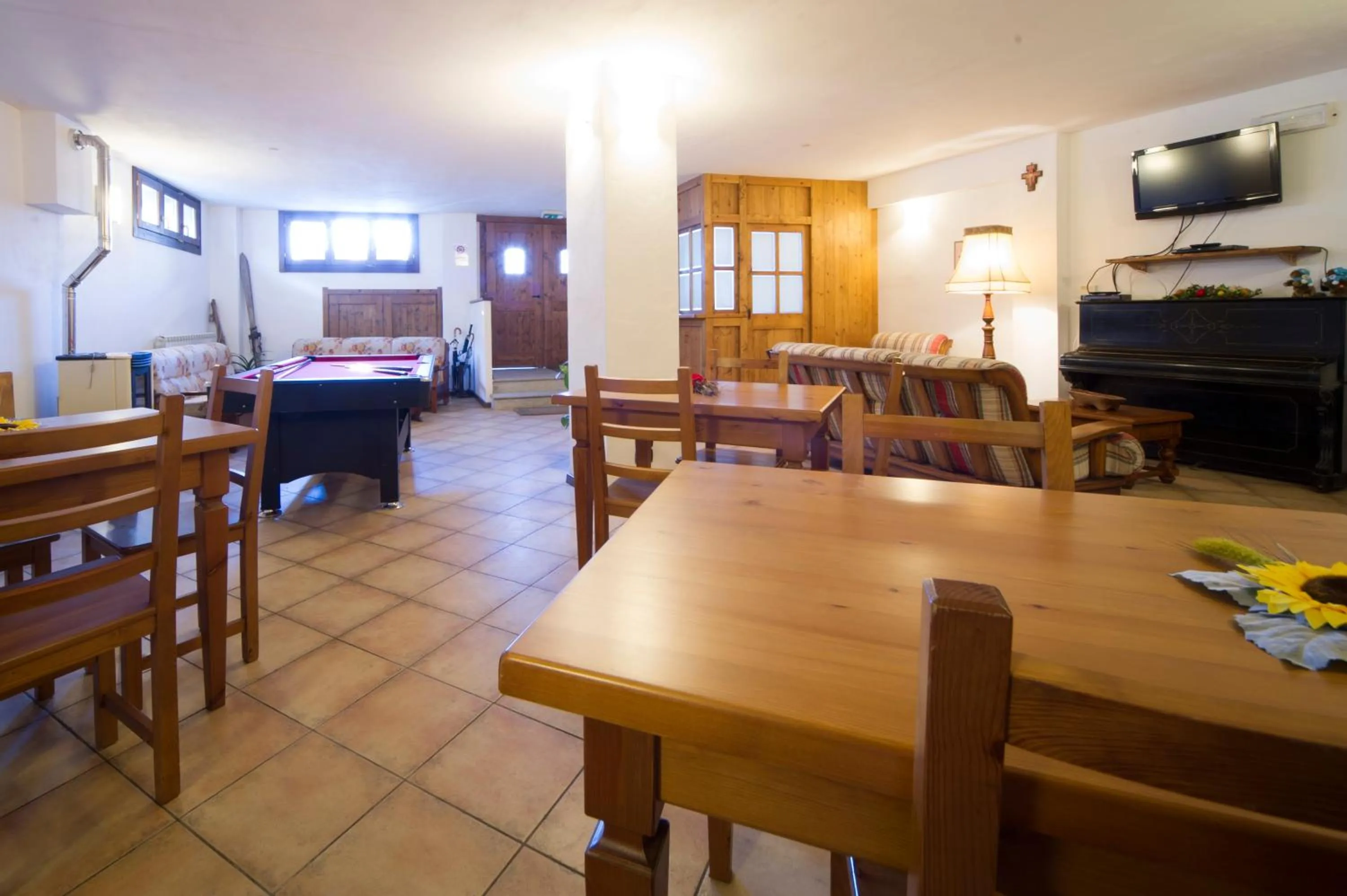 Lobby or reception in Chalet Della Guida