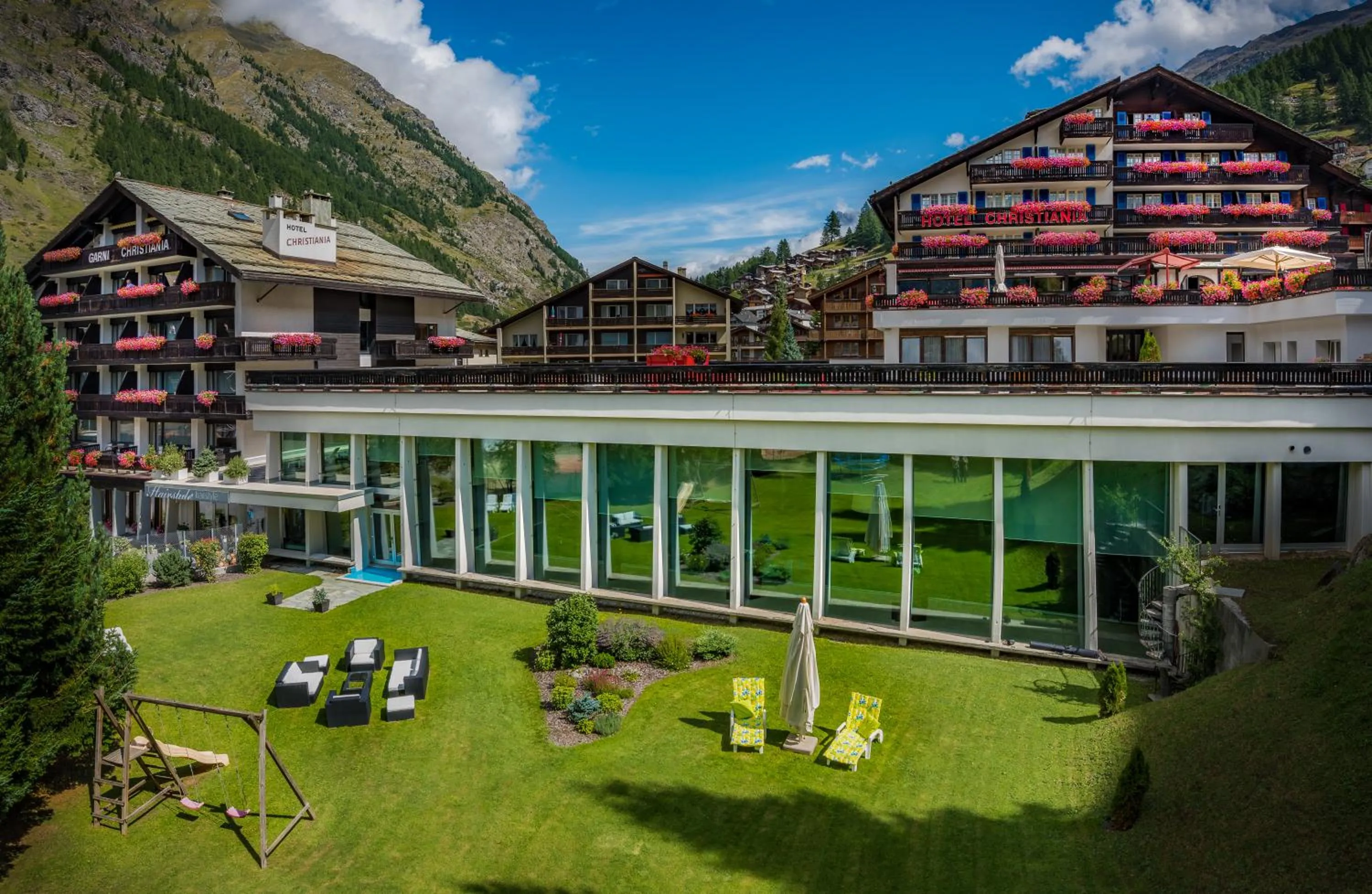 Garden in The Christiania Mountain & Spa Resort