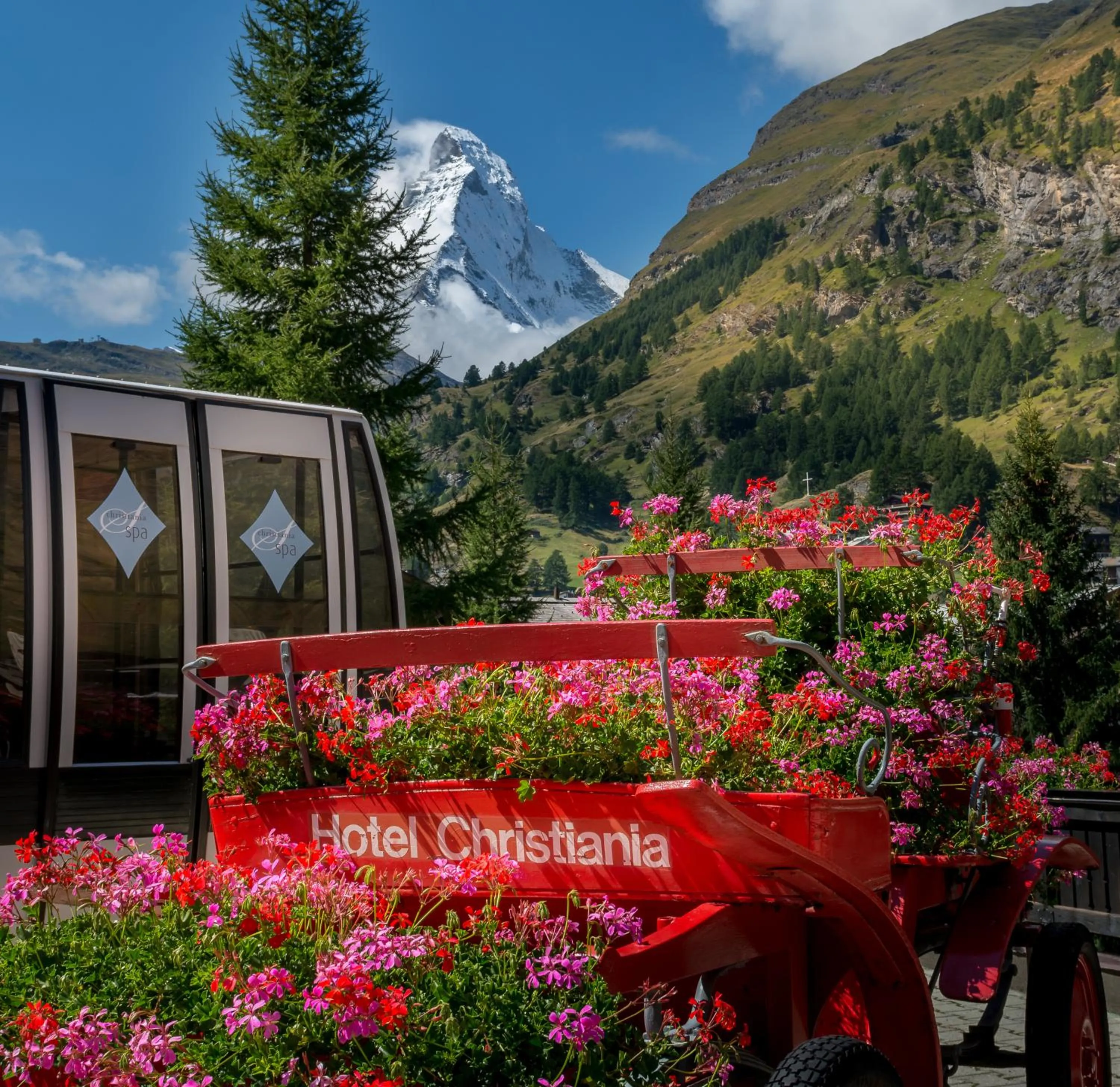 Mountain view in The Christiania Mountain & Spa Resort