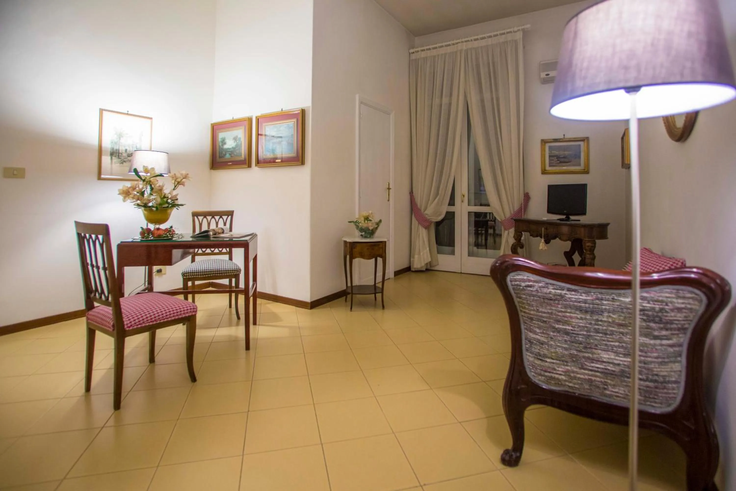 Living room in Hotel Victoria Maiorino