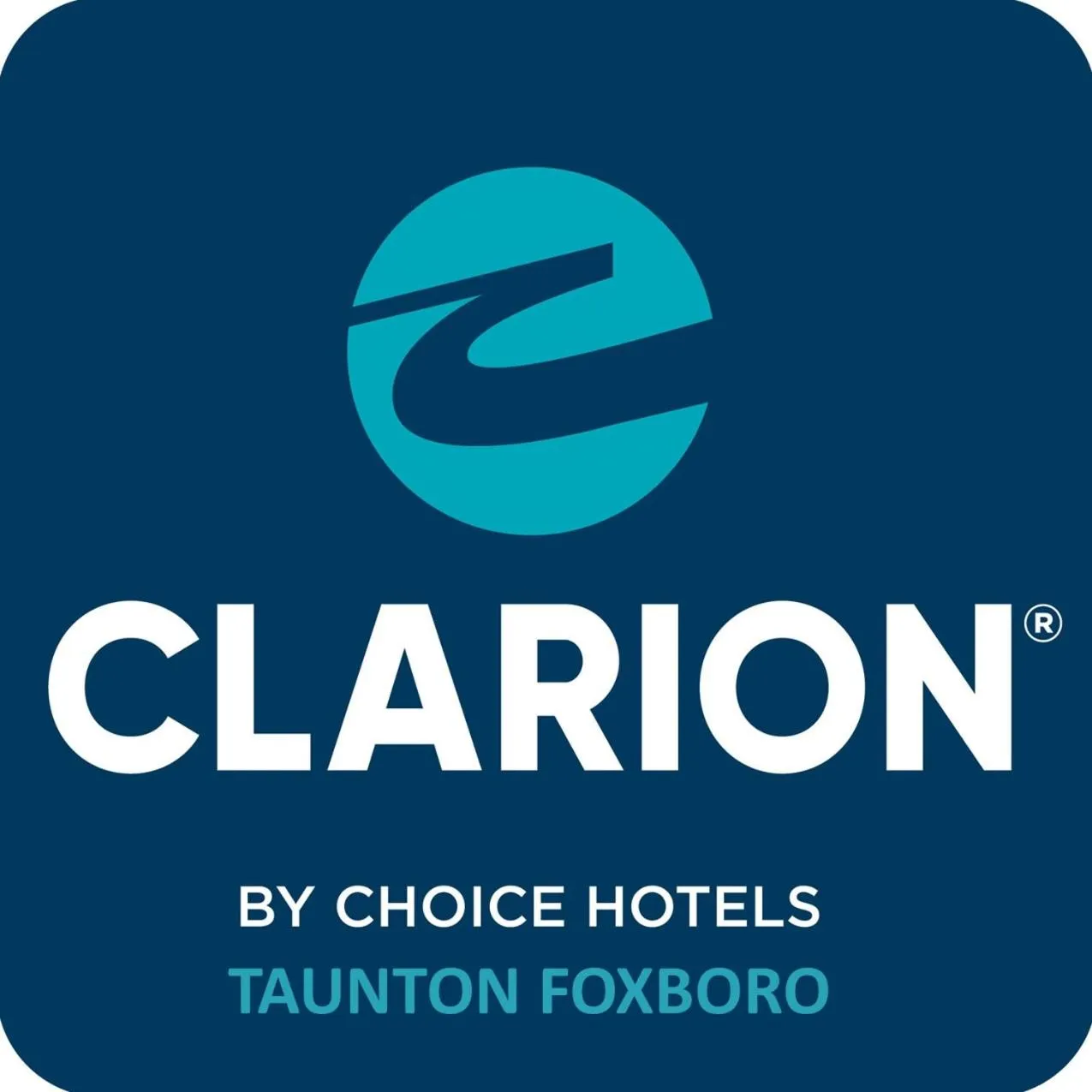 Property Logo/Sign in Clarion Hotel