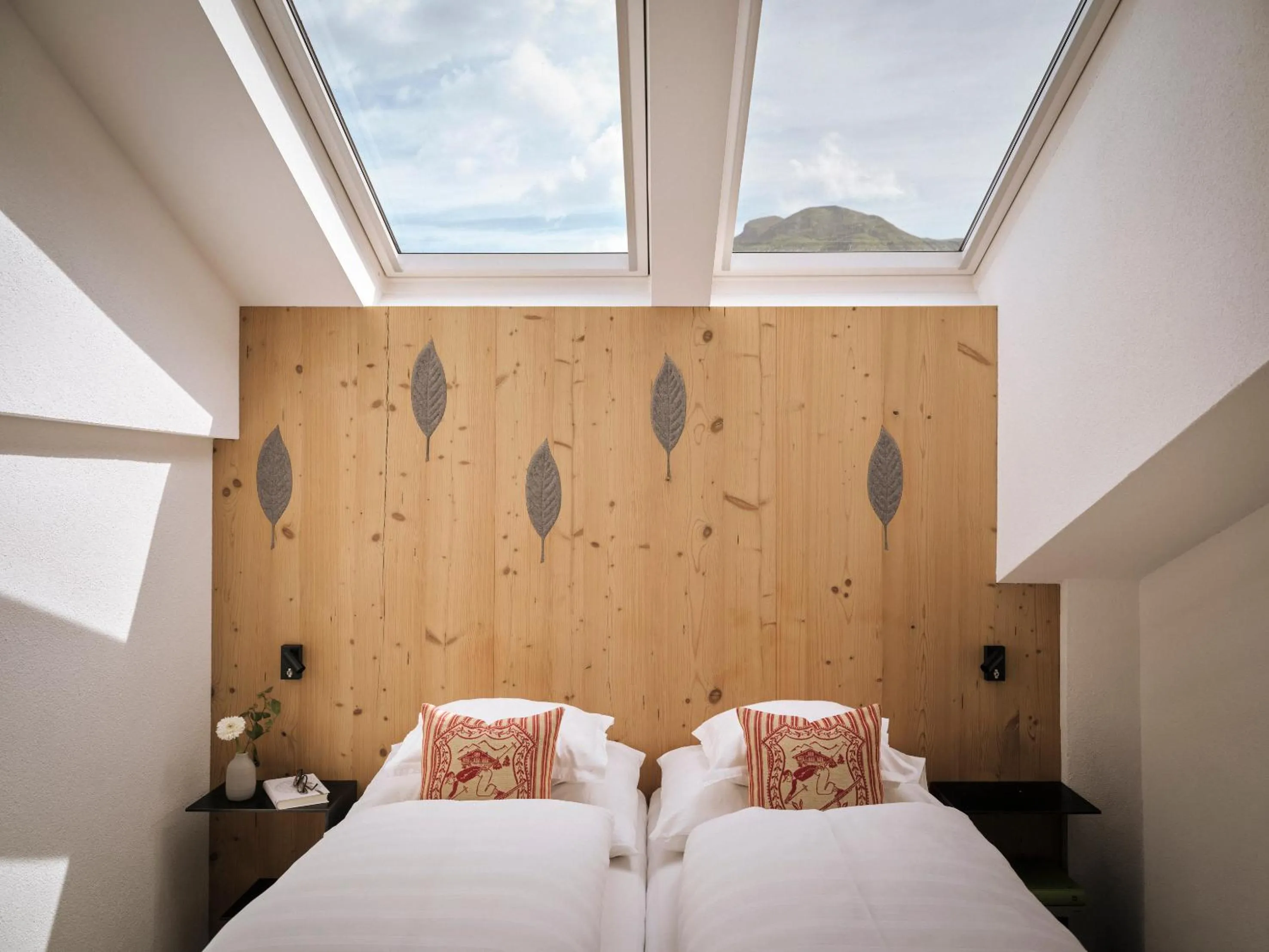 Bed in Hotel Sandhof