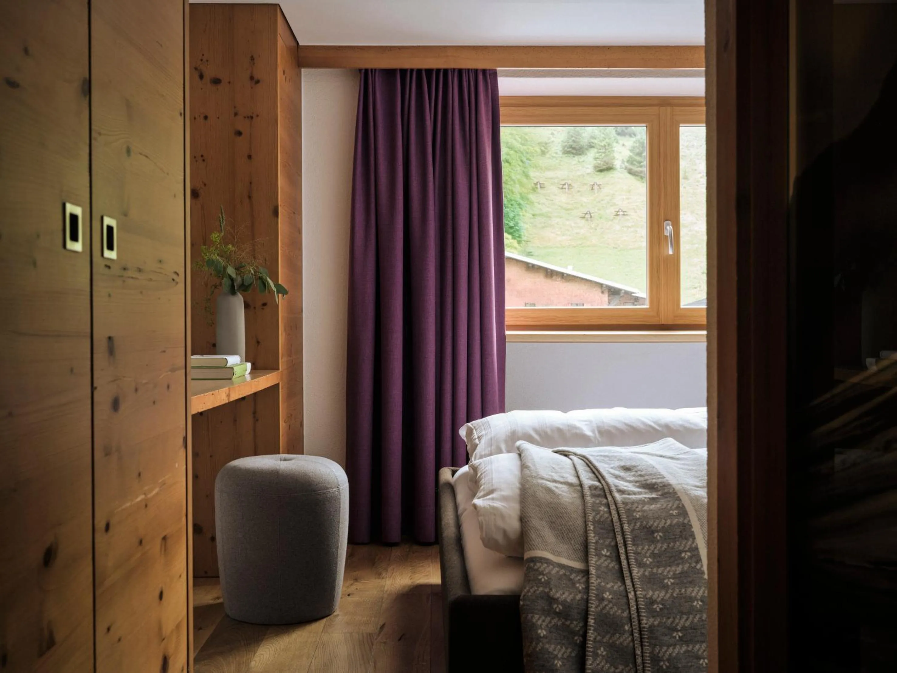 Bed in Hotel Sandhof