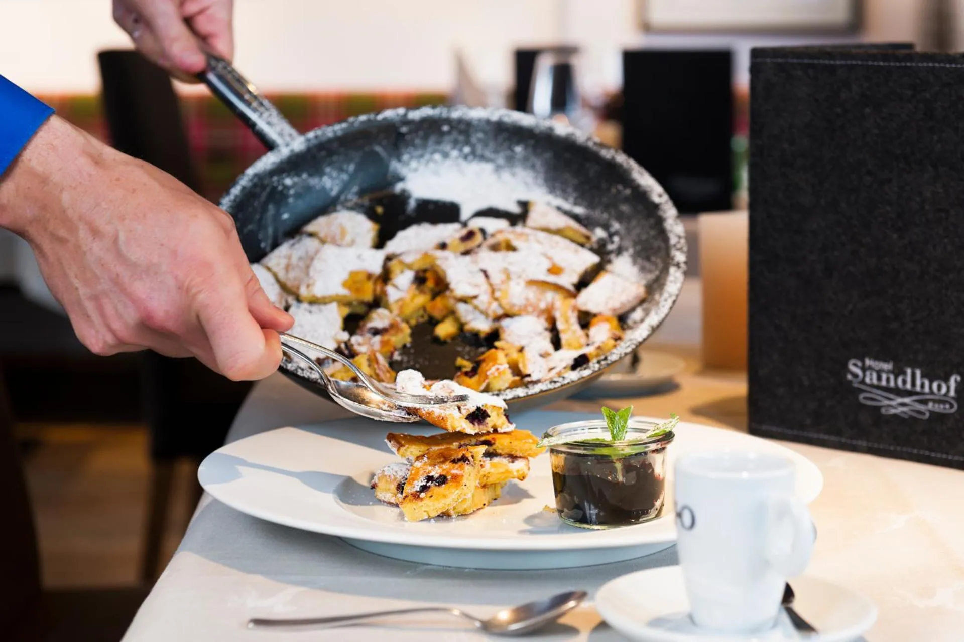 Food close-up in Hotel Sandhof