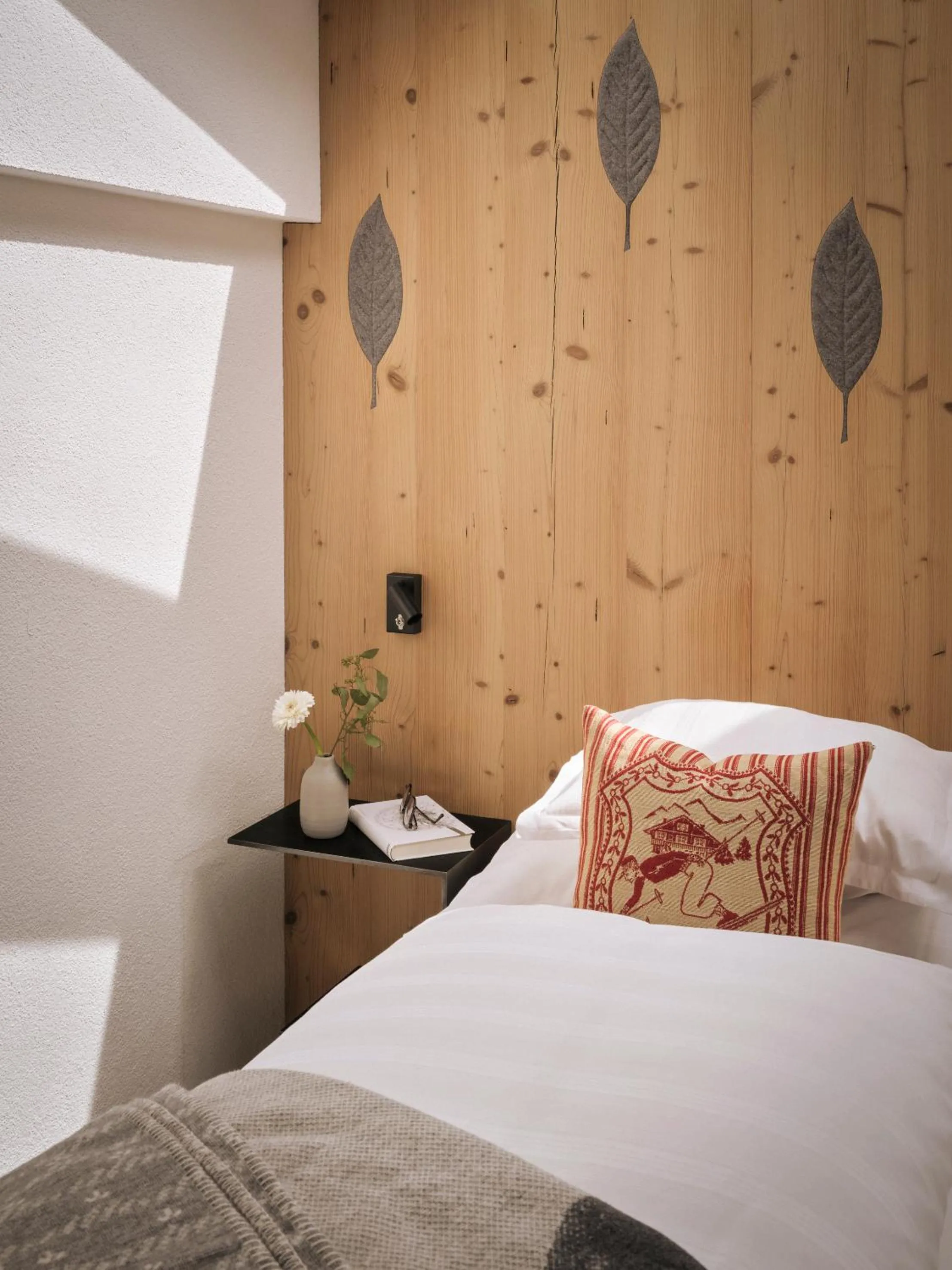 Bed in Hotel Sandhof