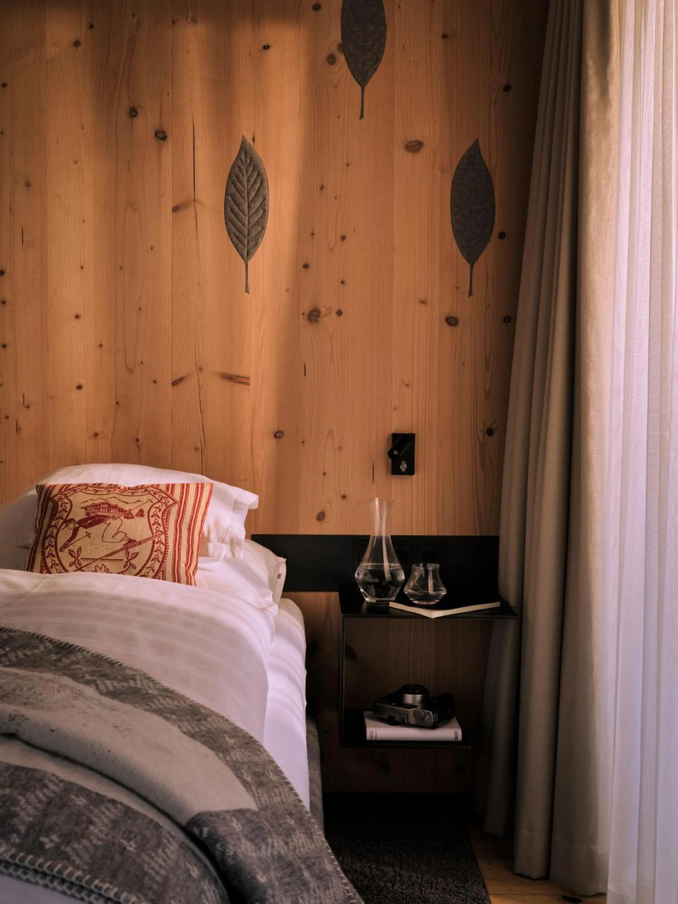 Bed in Hotel Sandhof