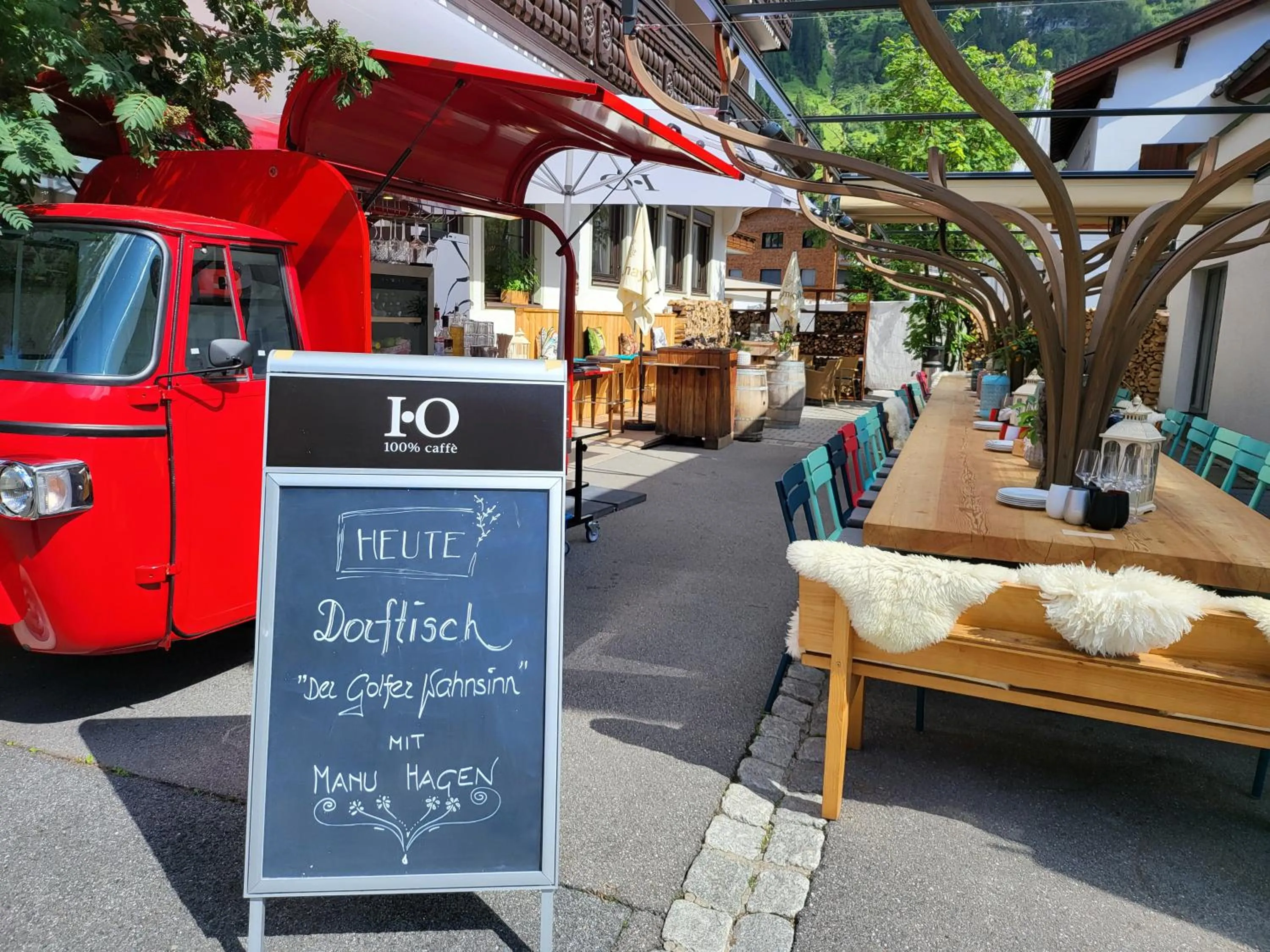Balcony/Terrace in Hotel Sandhof